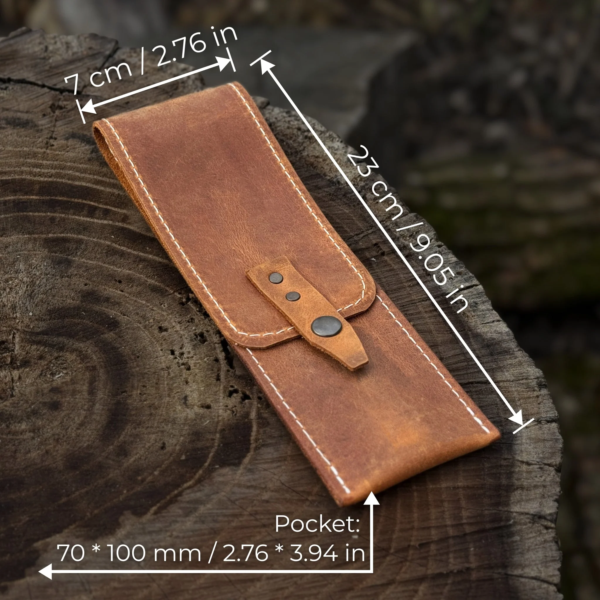 1 Pocket Leather Tool Case - Image 6