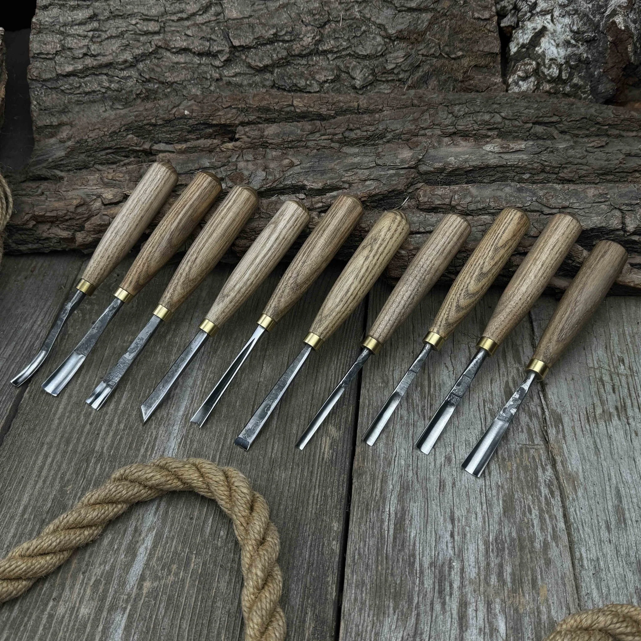 10-Piece Wood Carving Chisel & Gouge Set - Image 8