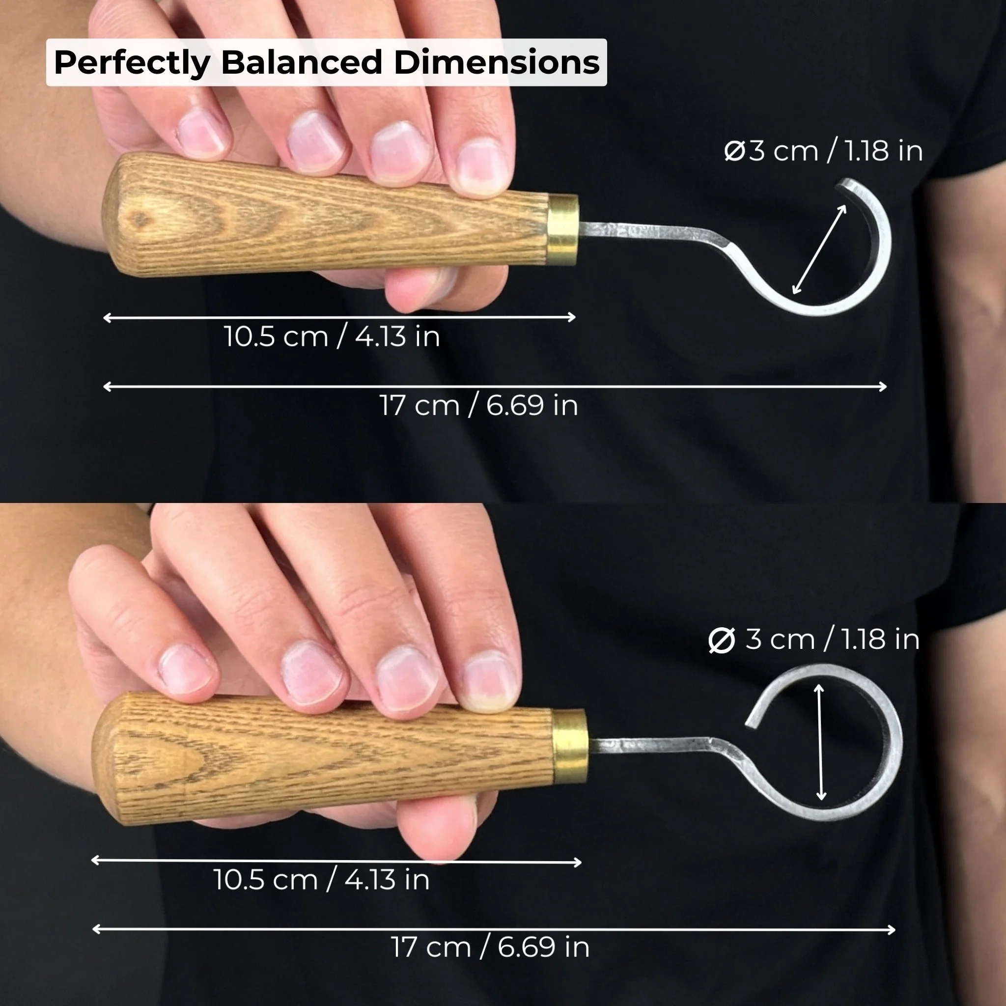 2-Piece Spoon Carving Knife Set - Image 6
