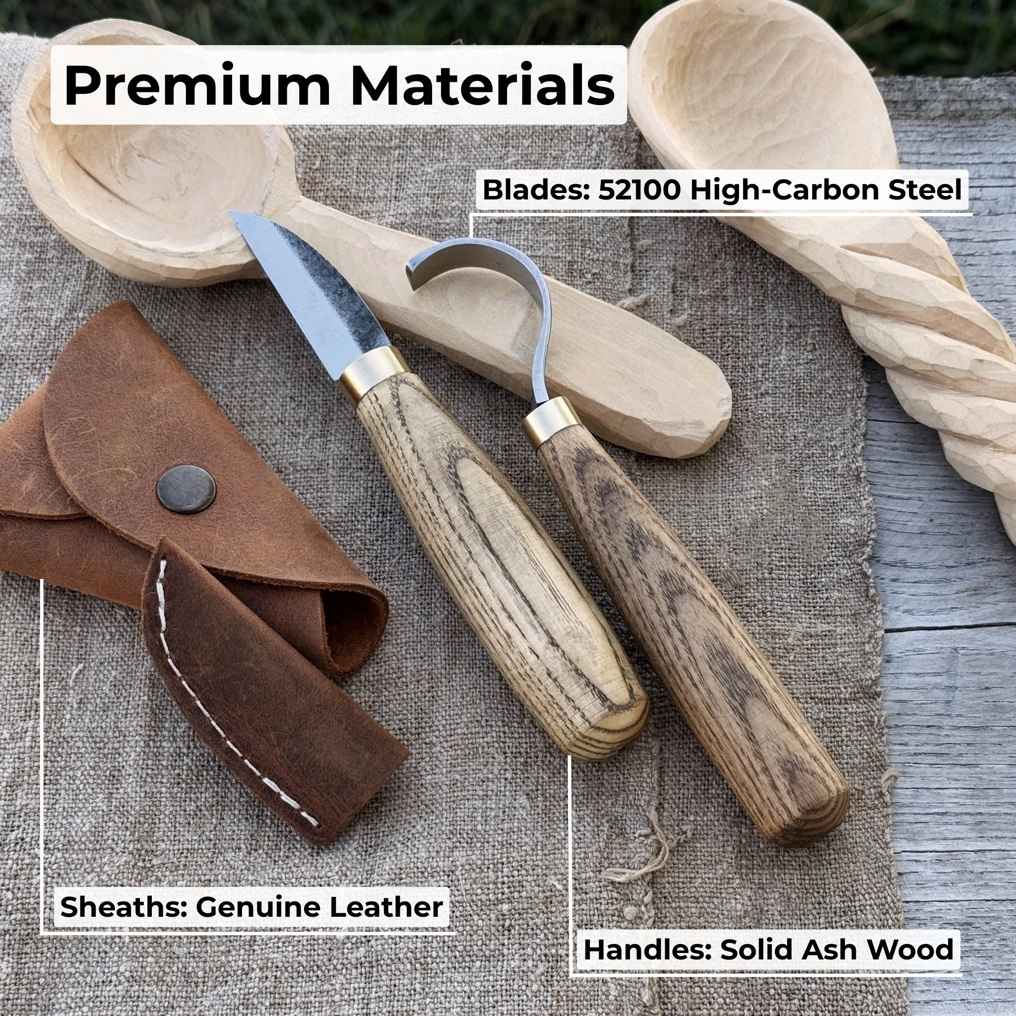 2-Piece Wood Carving Knife Set for Beginners - Image 7