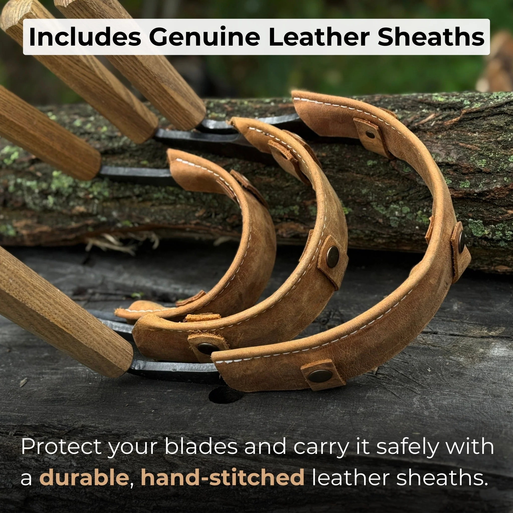 3-Piece Inshave (Half-Rounded Drawknife) Set - Image 4