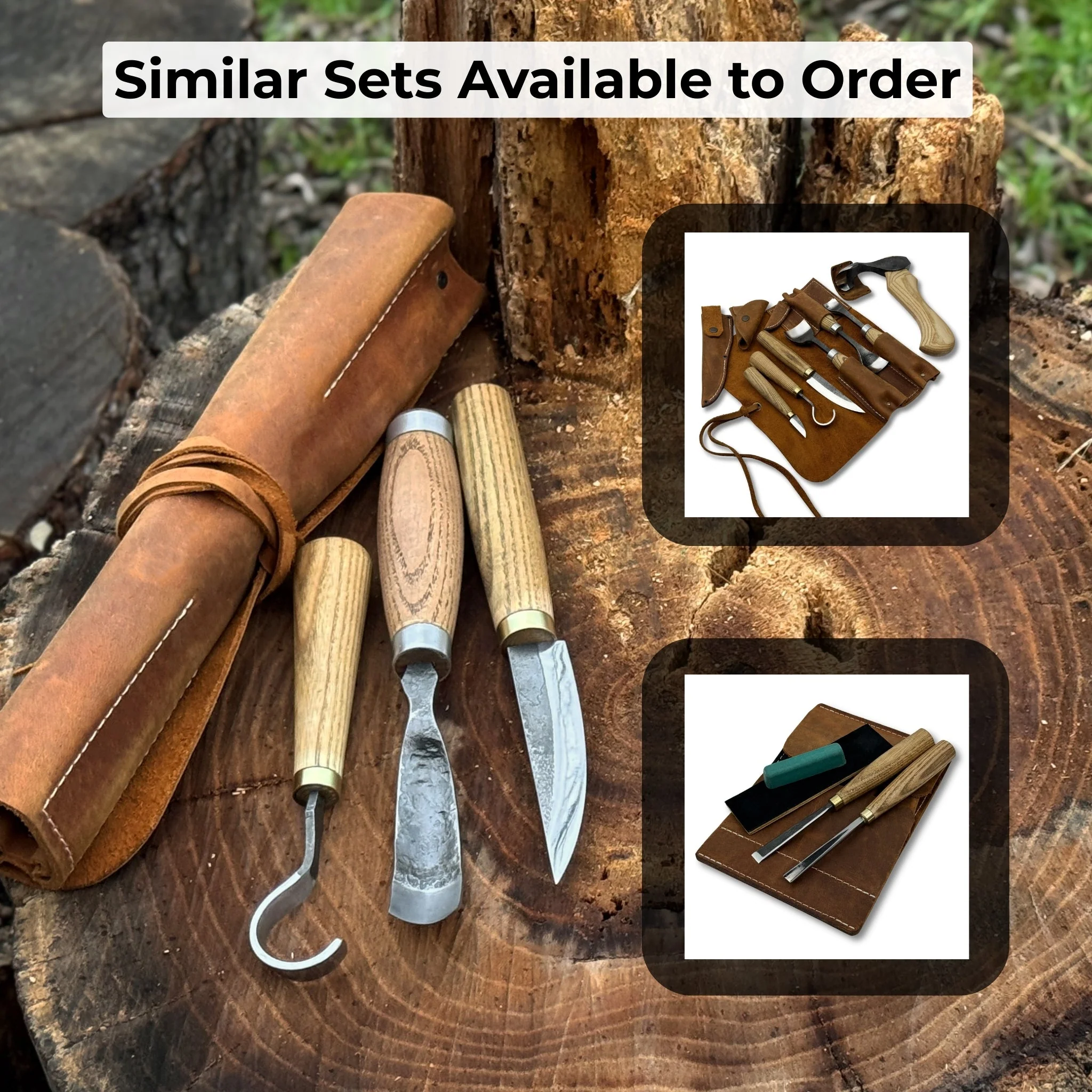 3-Piece Spoon Carving Tool Set - Image 11