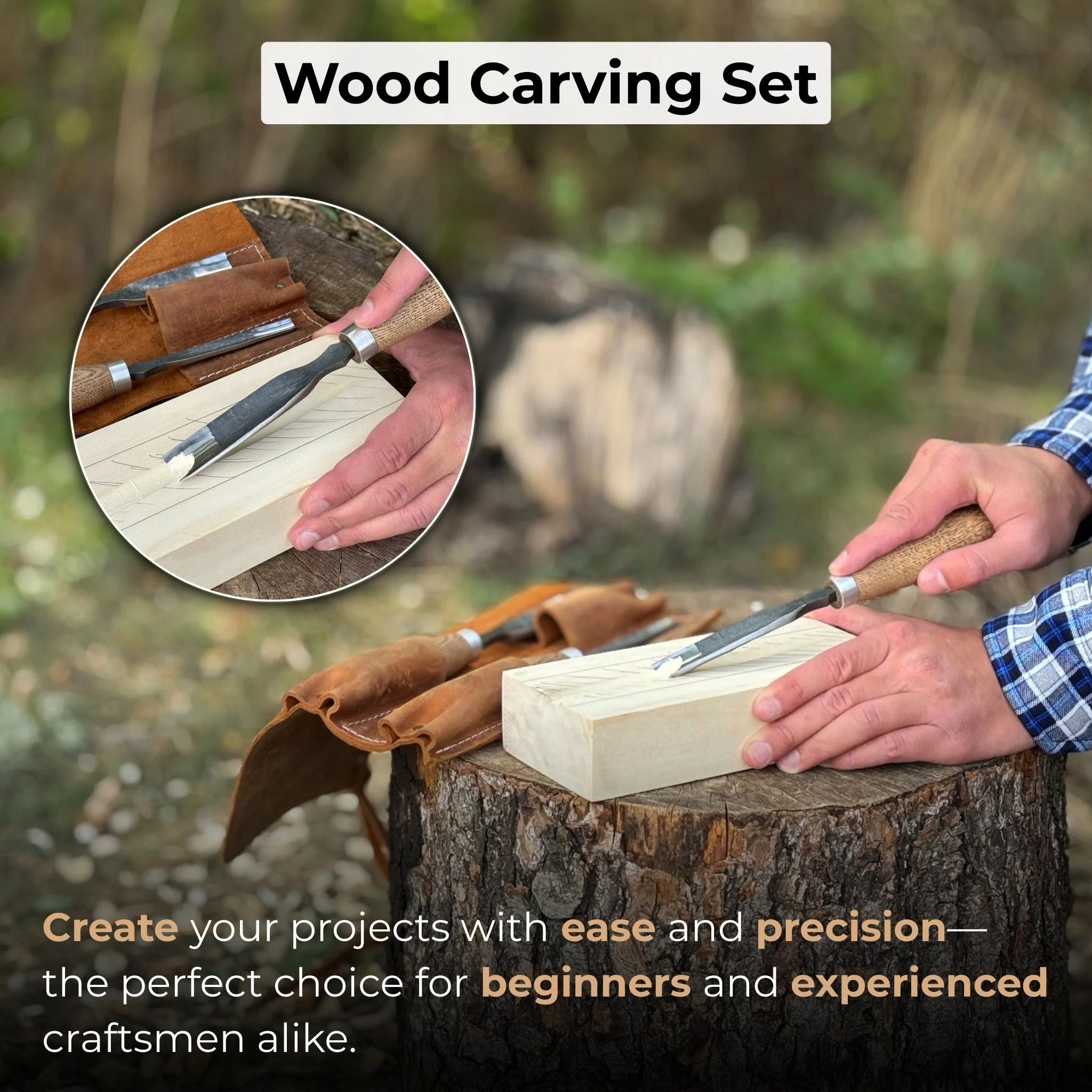 3-Piece Straight Rounded Chisel Set - Image 7
