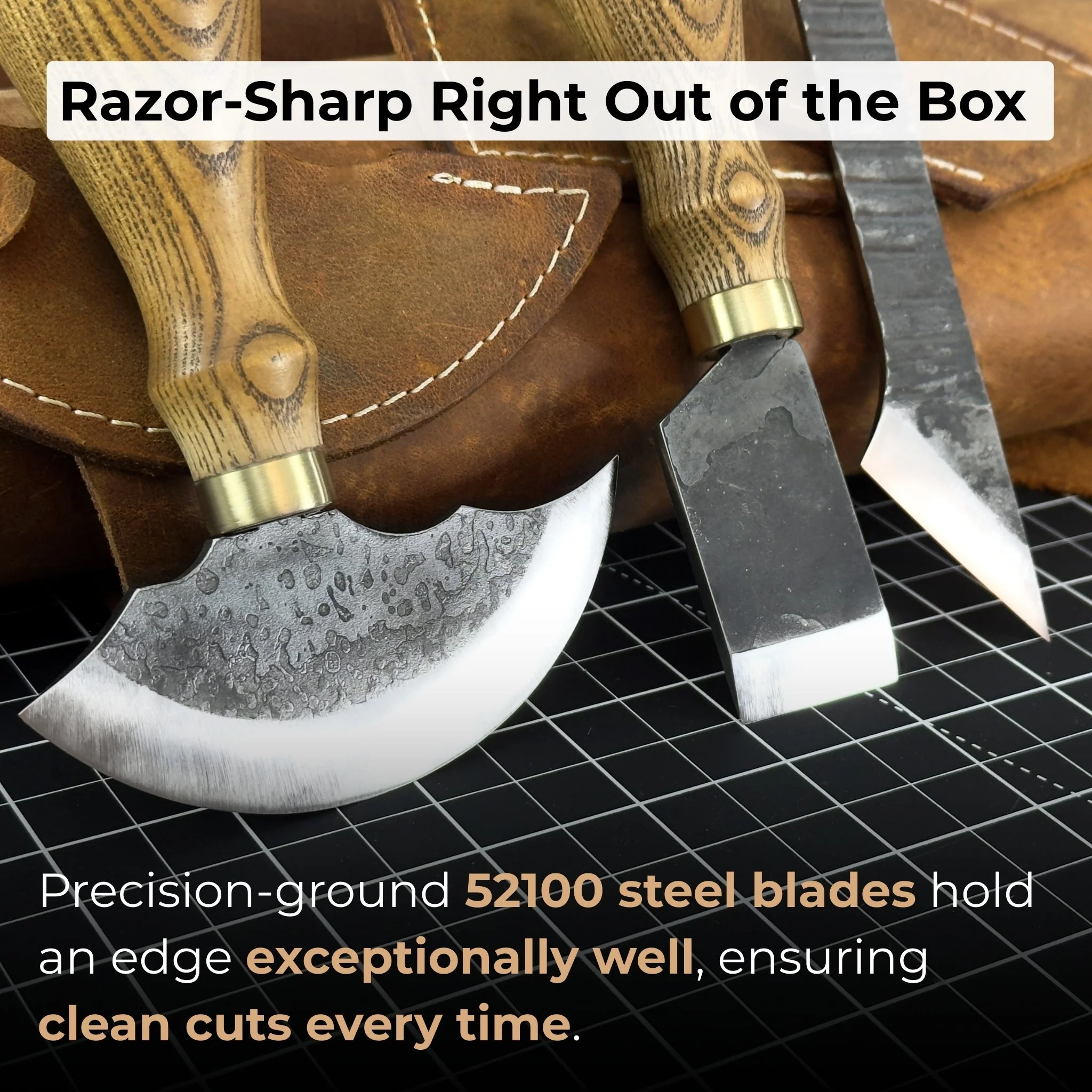 3-Piece Leatherworking Tool Set - Image 3