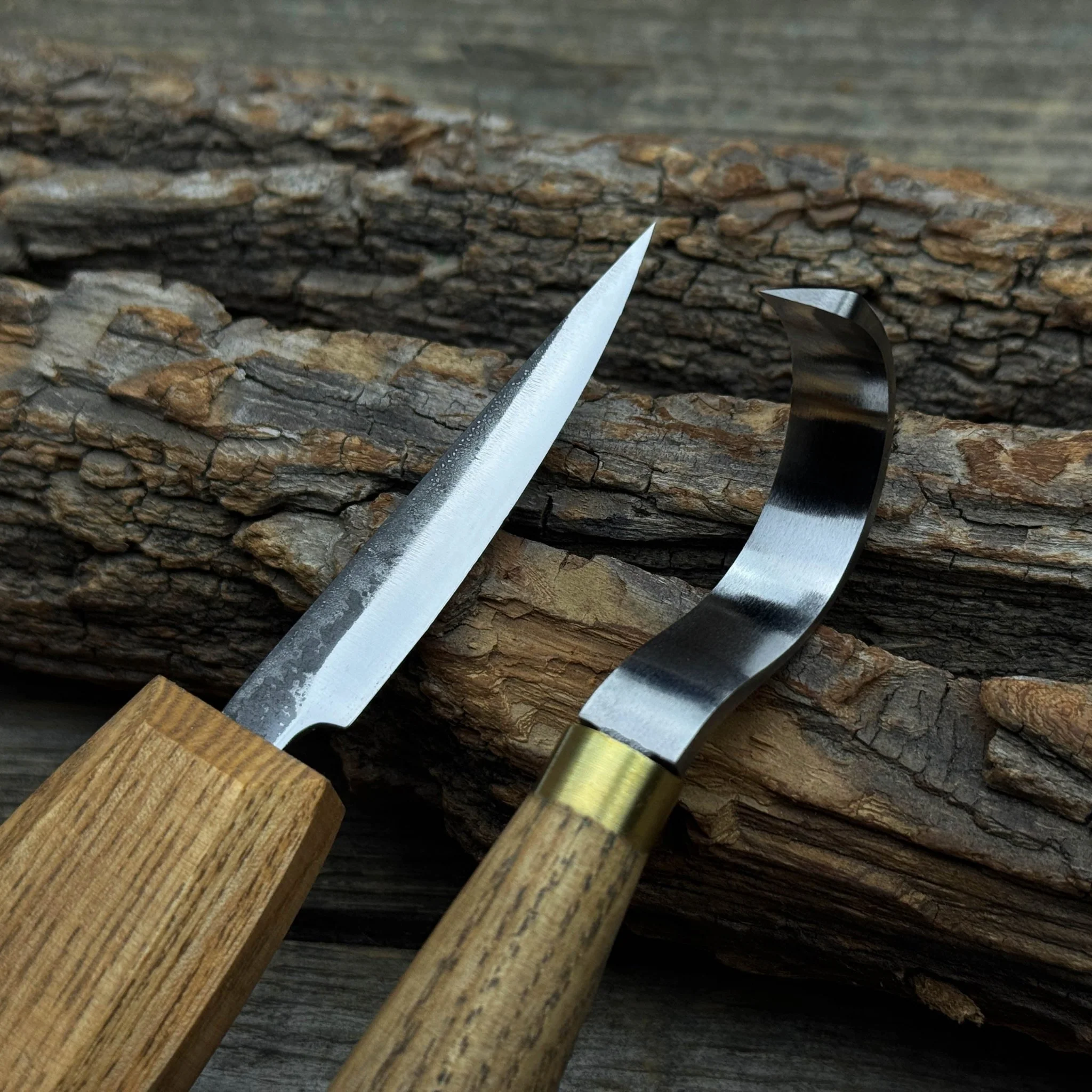 3-Piece Spoon Carving Tool Set with Leather Strop - Image 6
