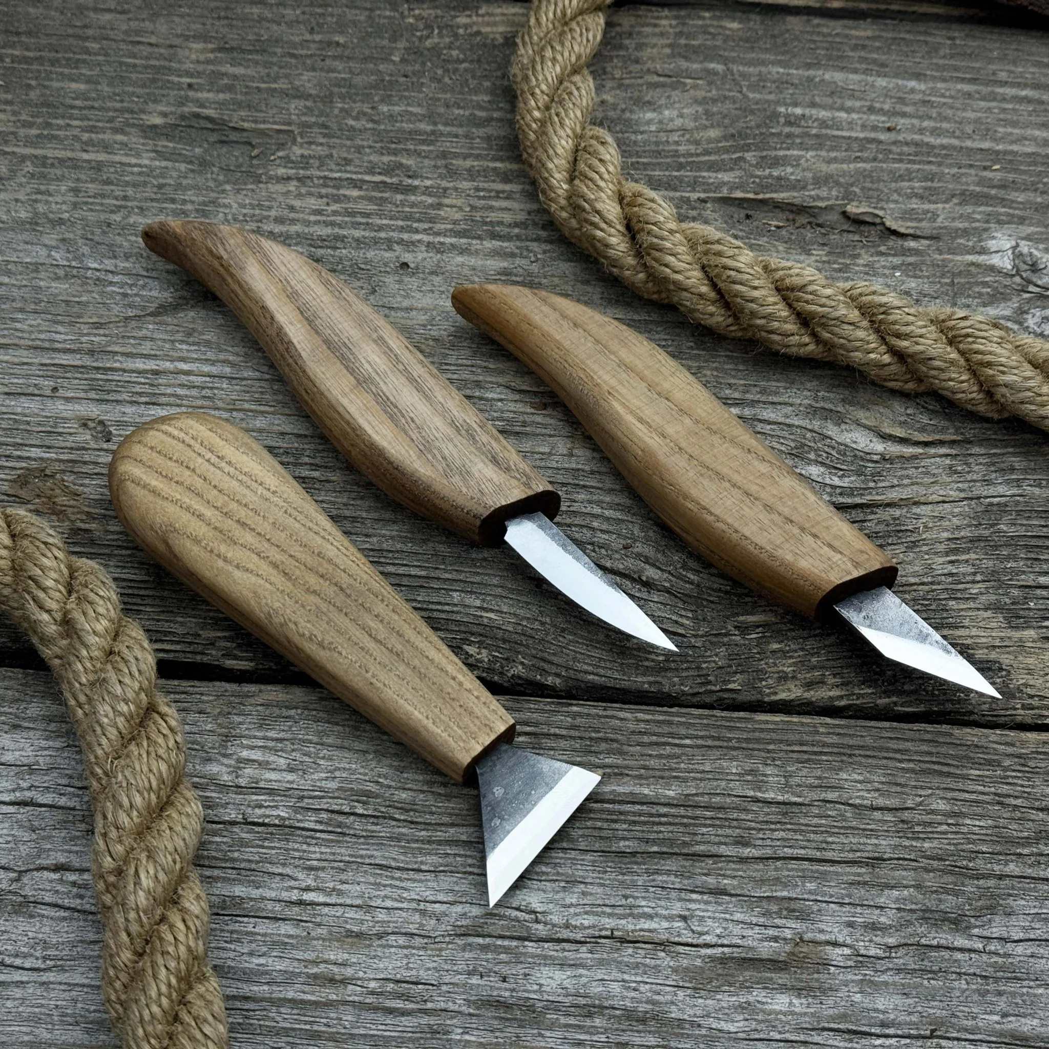 3-Piece Wood Carving Knife Set - Image 3