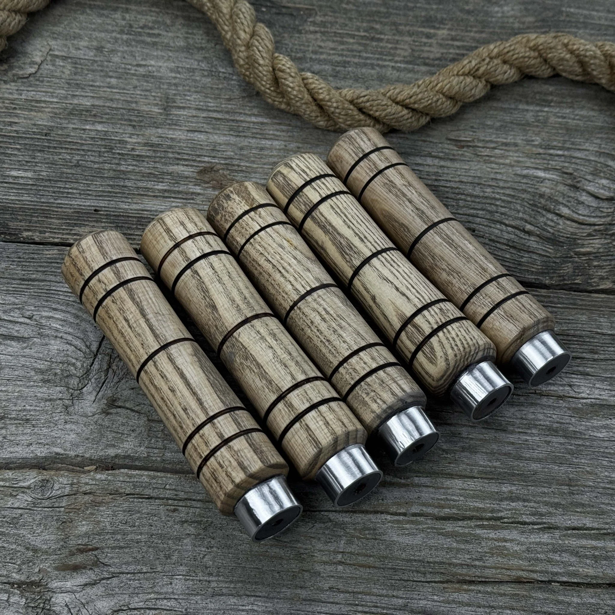 5-Piece Ash Wood Handle Set - Image 6