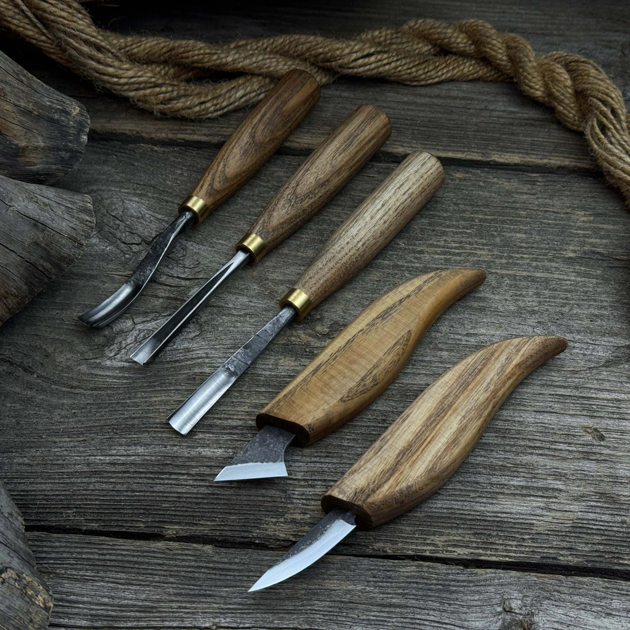 5-Piece Detail Wood Carving Set - Image 8