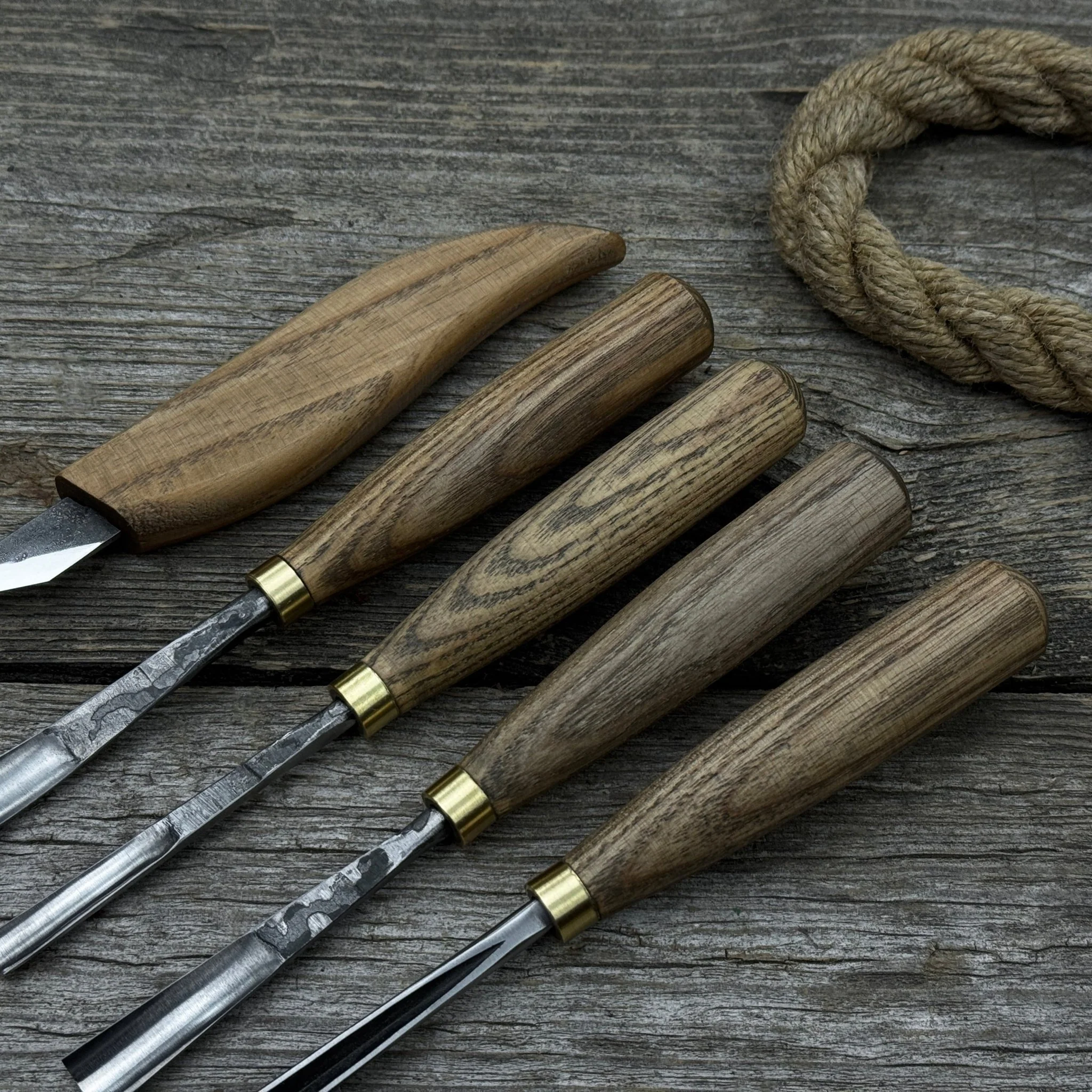 5-Piece Wood Carving Set – Whittling Knife & Gouges - Image 10