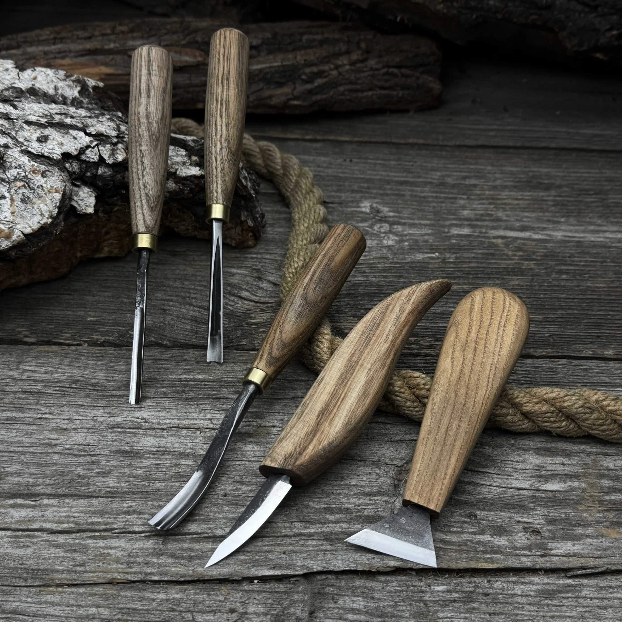 5-Piece Wood Carving Tool Set – Carving Knives, Chisels & Gouges - Image 5