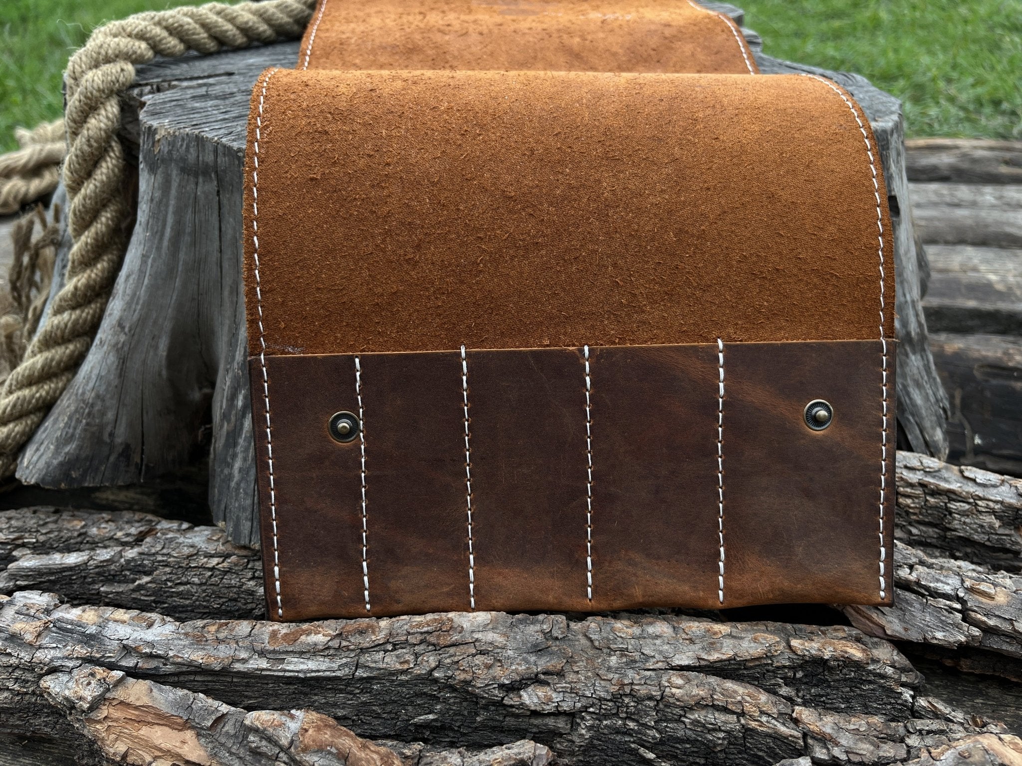 5 Pocket Leather Tool Case - Image 6