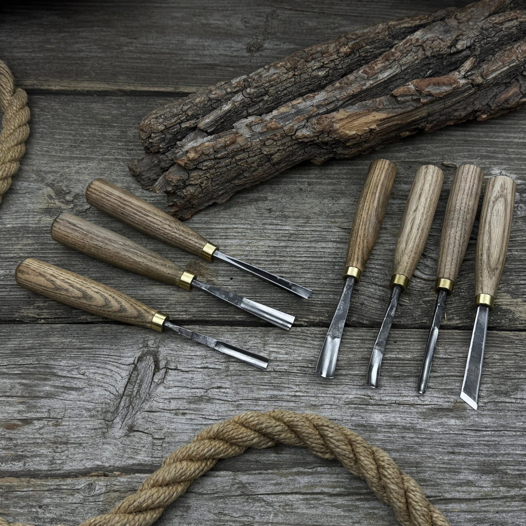 7-Piece Wood Carving Chisel & Gouge Set - Image 10