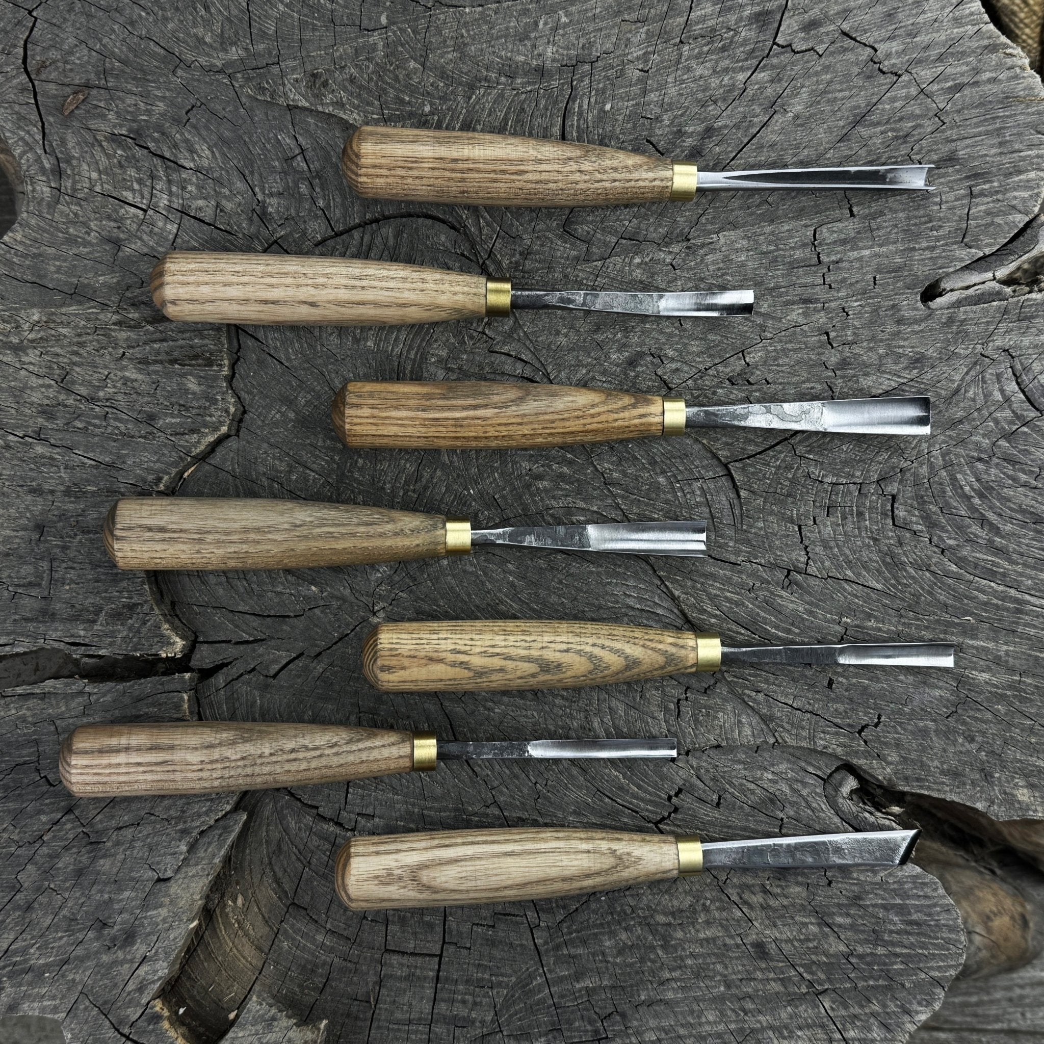 7-Piece Wood Carving Chisel & Gouge Set - Image 4