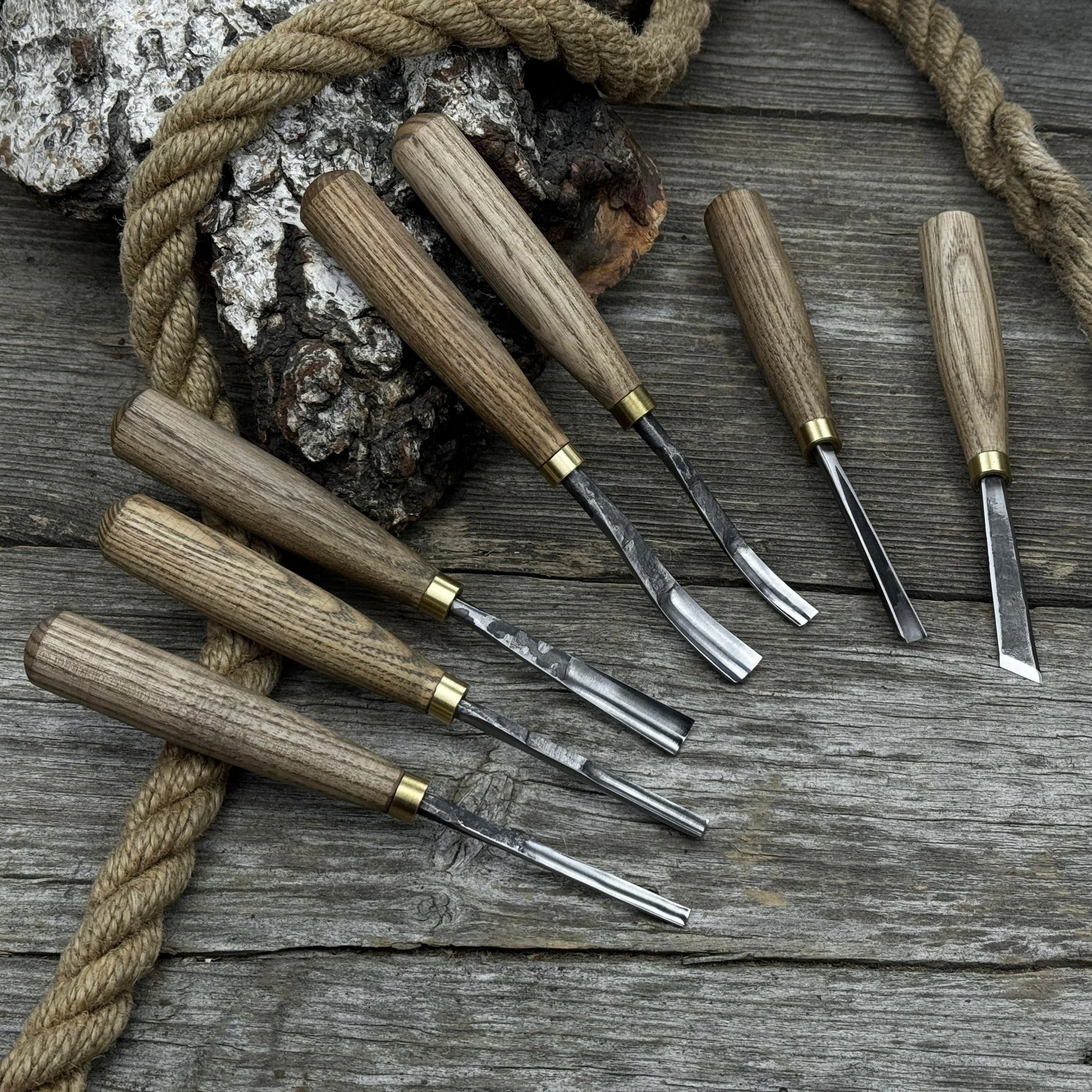 7-Piece Wood Carving Chisel & Gouge Set - Image 8