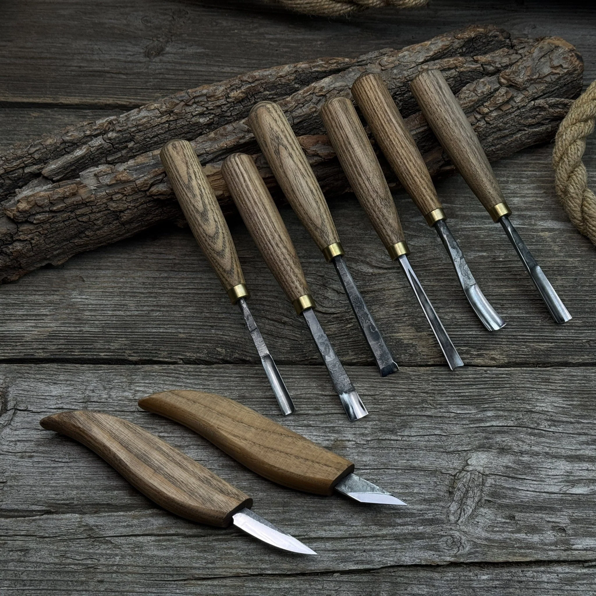 8-Piece Large Wood Carving Tool Set - Image 4