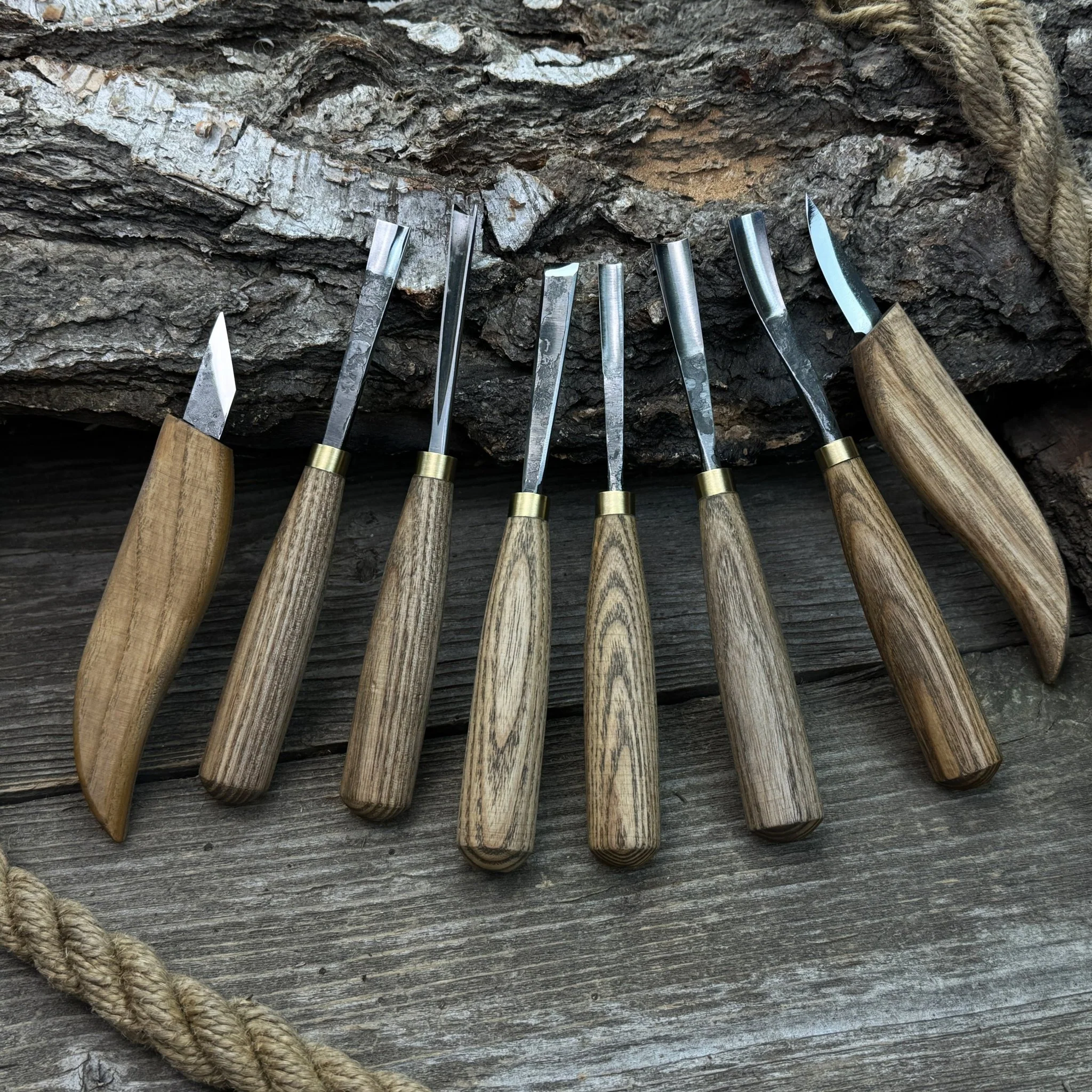 8-Piece Large Wood Carving Tool Set - Image 5