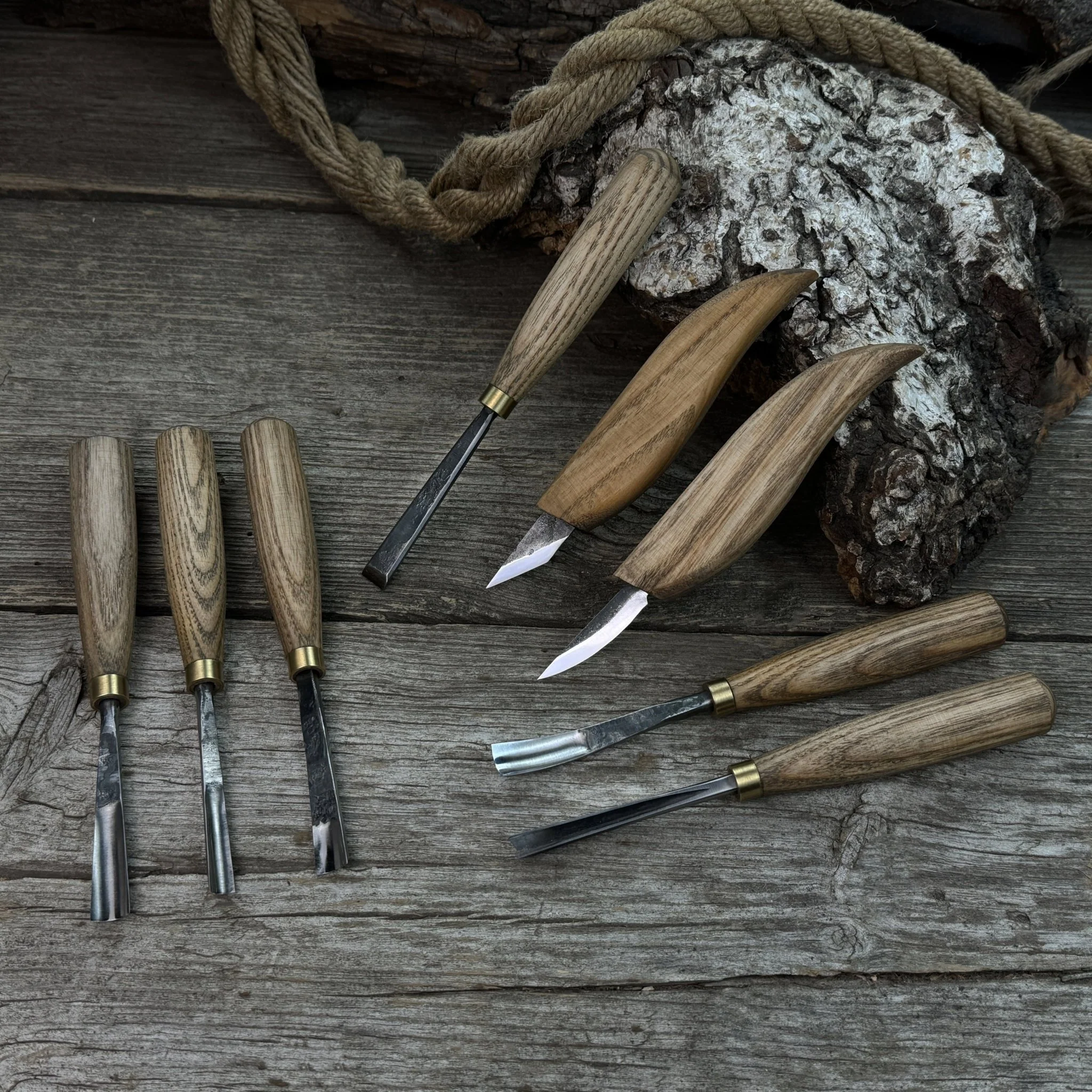 8-Piece Large Wood Carving Tool Set - Image 7