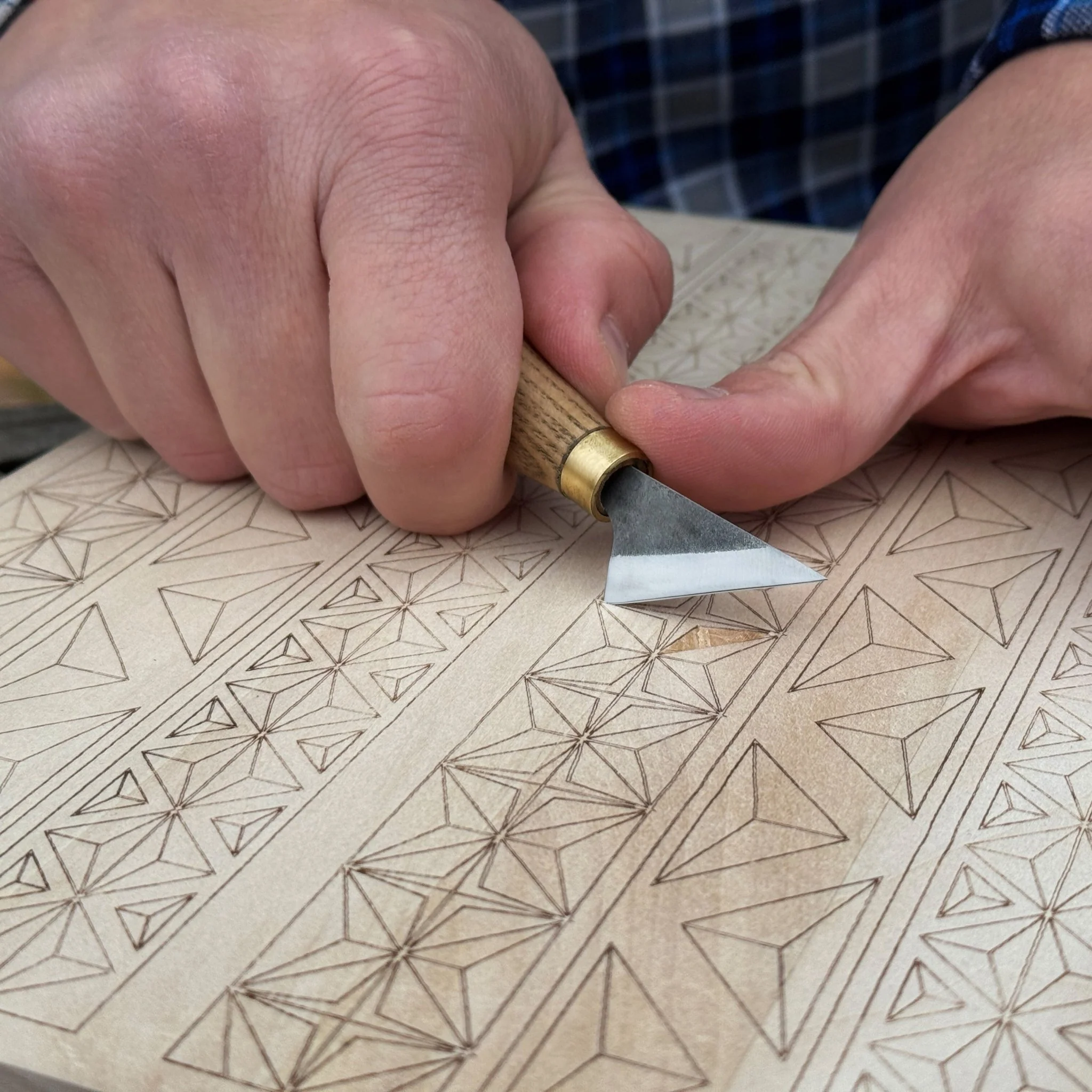 Big Basswood Woodcarving Practice Board - Image 6