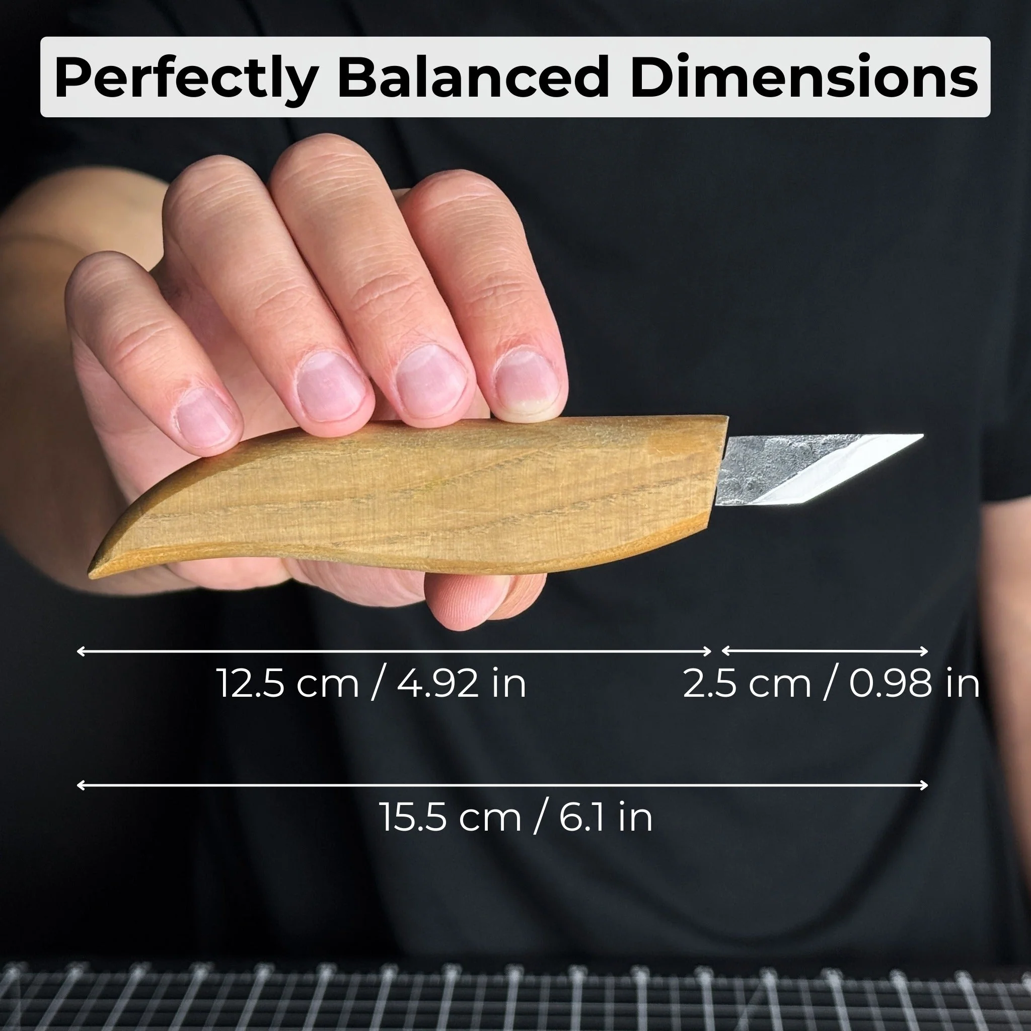 Detail Wood Carving Knife, 2.5 cm (1 inch) - Image 5