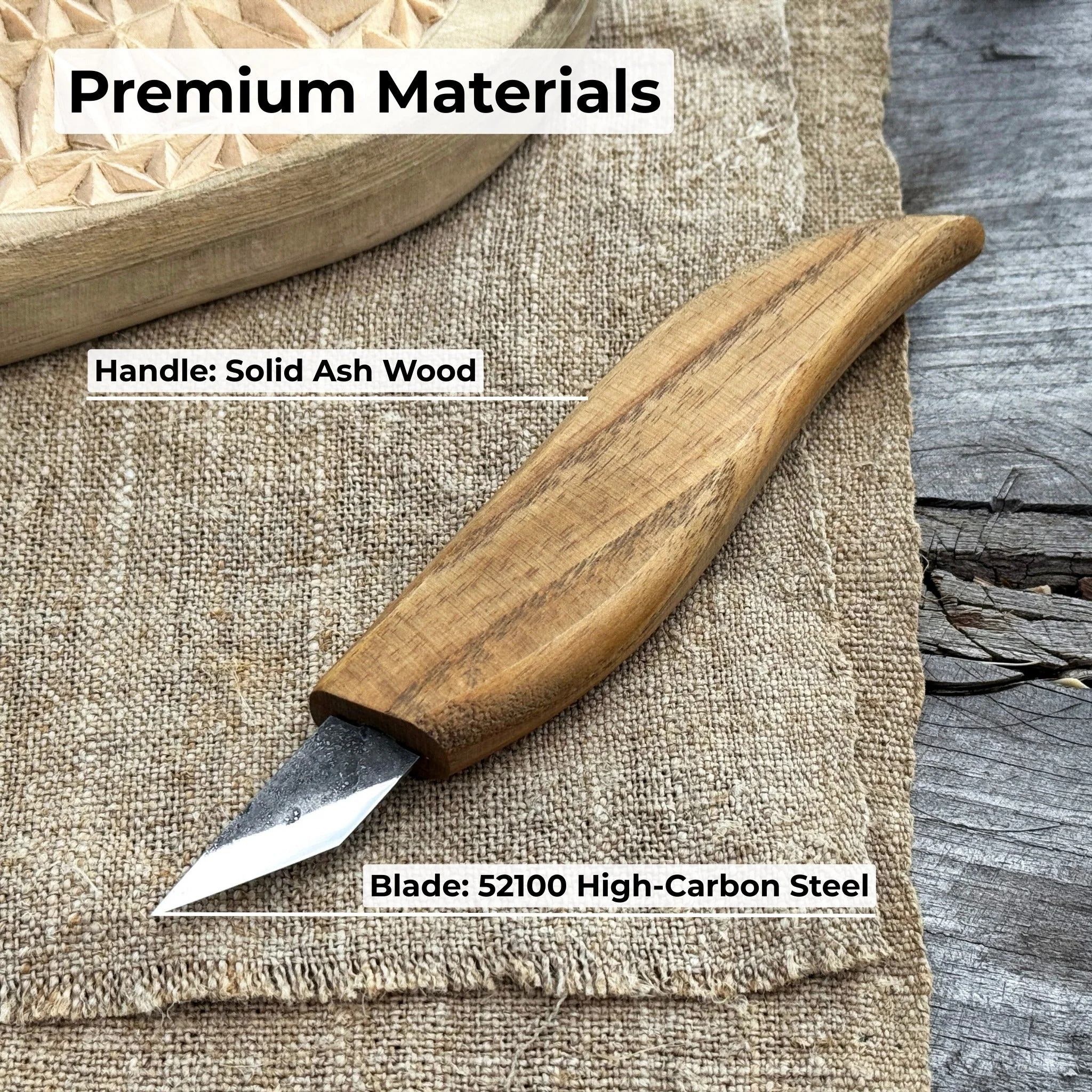 Detail Wood Carving Knife, 2.5 cm (1 inch) - Image 6