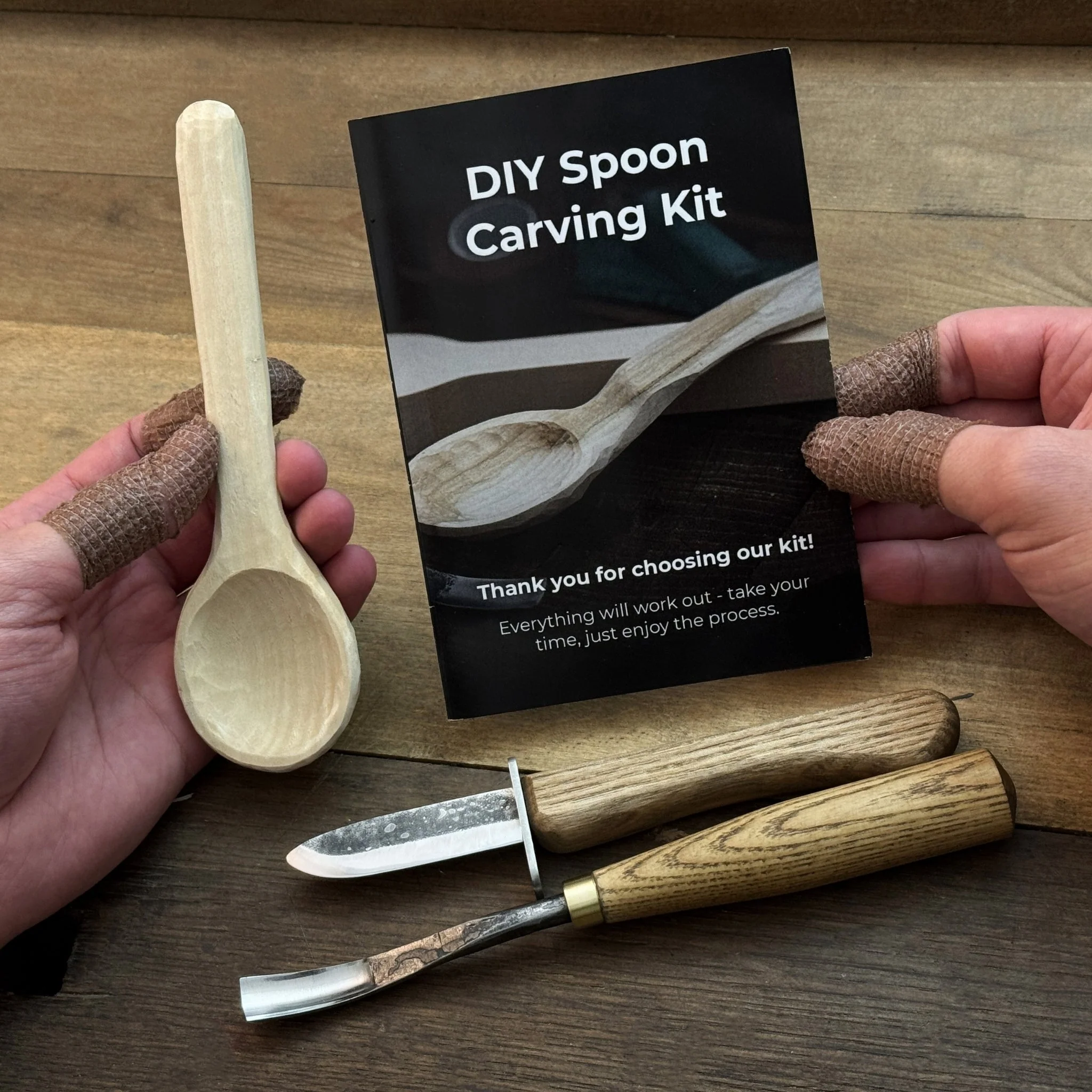 DIY 2-Piece Spoon Carving Kit for Beginners - Image 9