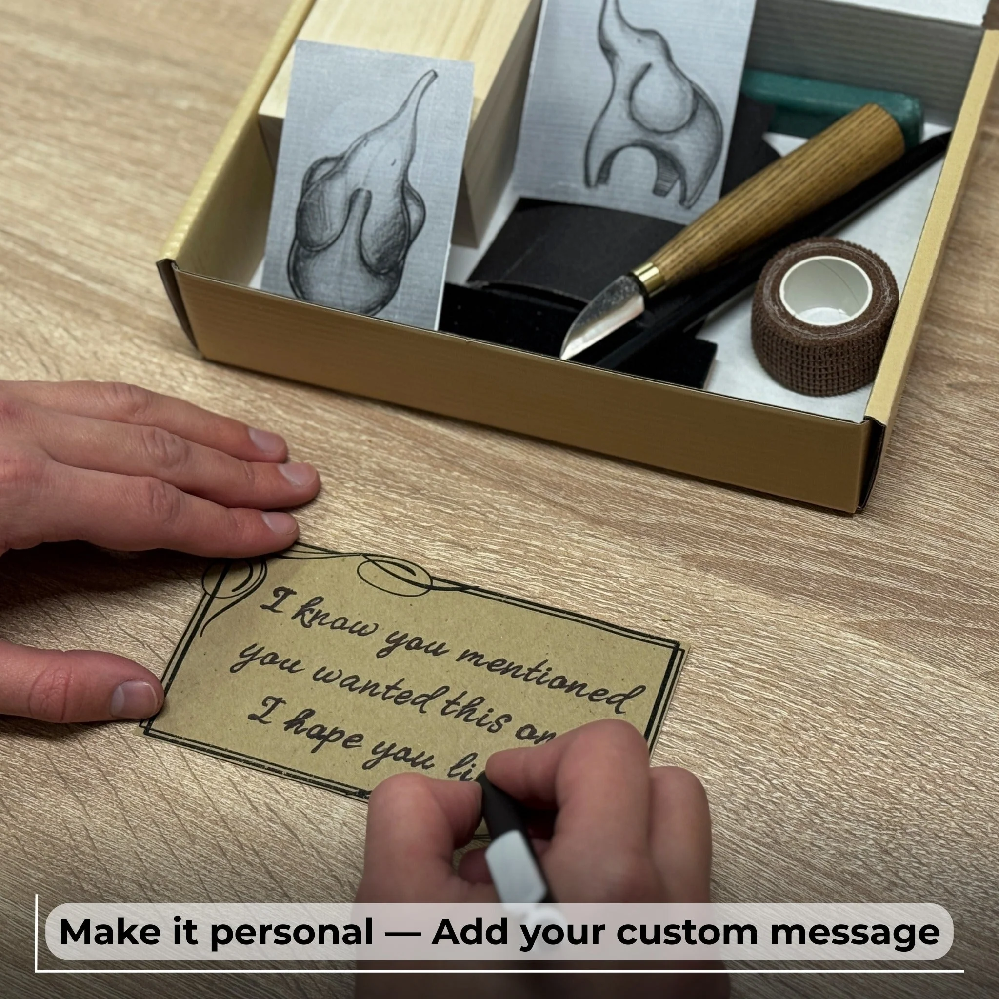 Elephant Carving Kit - Complete Starter Whittling Kit for Beginners, Adults, Teens, and Kids - Image 11