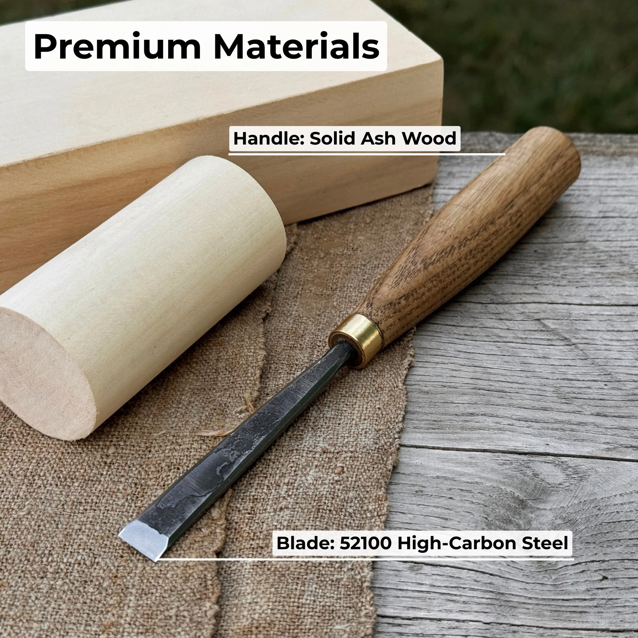 Fine Detail Carving Chisel – 10 mm (0.39 inches) Blade - Image 6