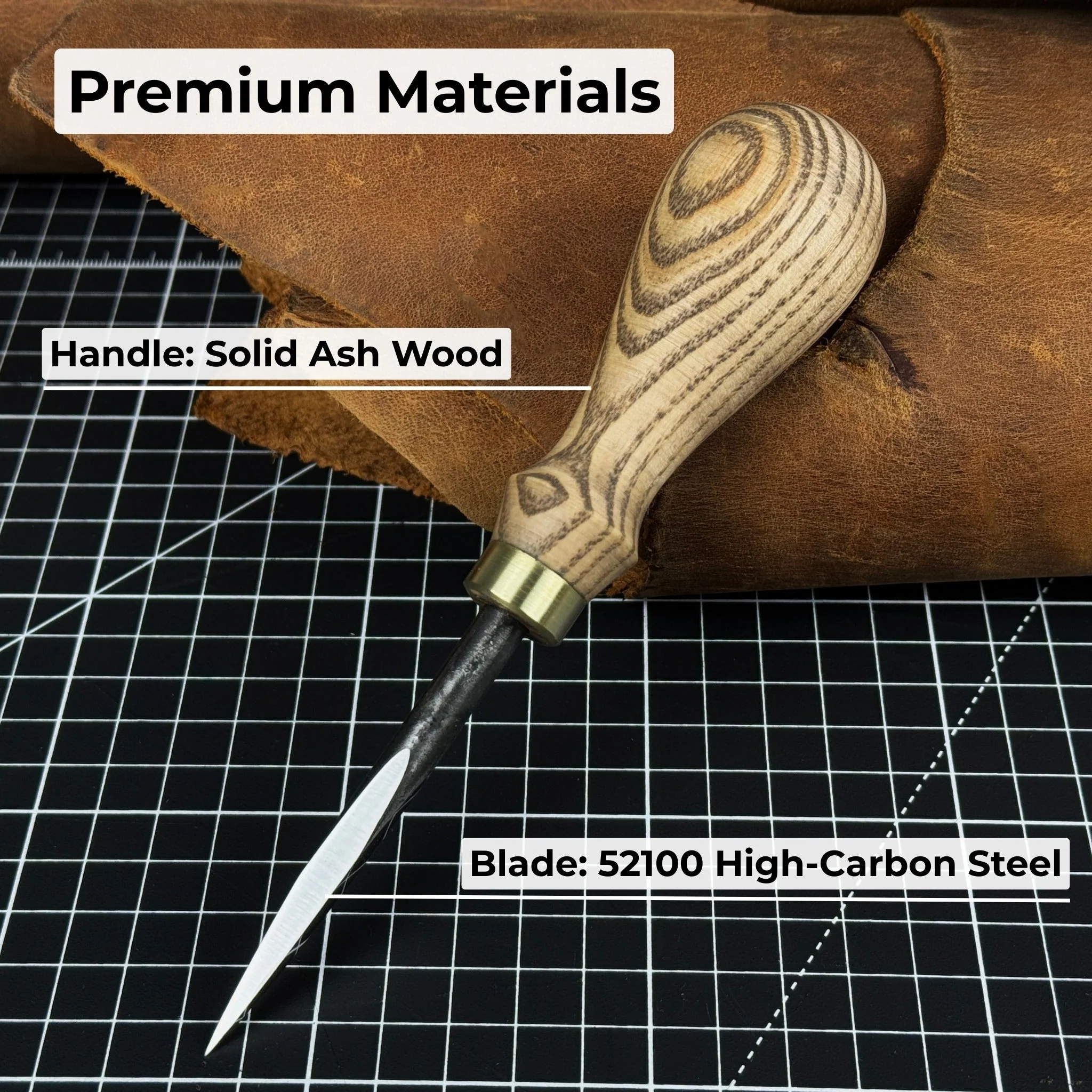 Forged Awl for Leather Craft - Image 7