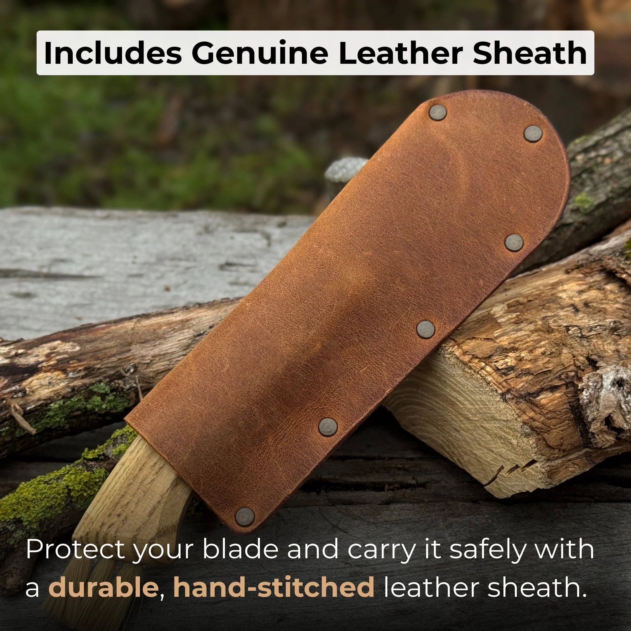 Forged Mushroom Knife with Brush, 6.5 cm (2.56 inches) - Image 4
