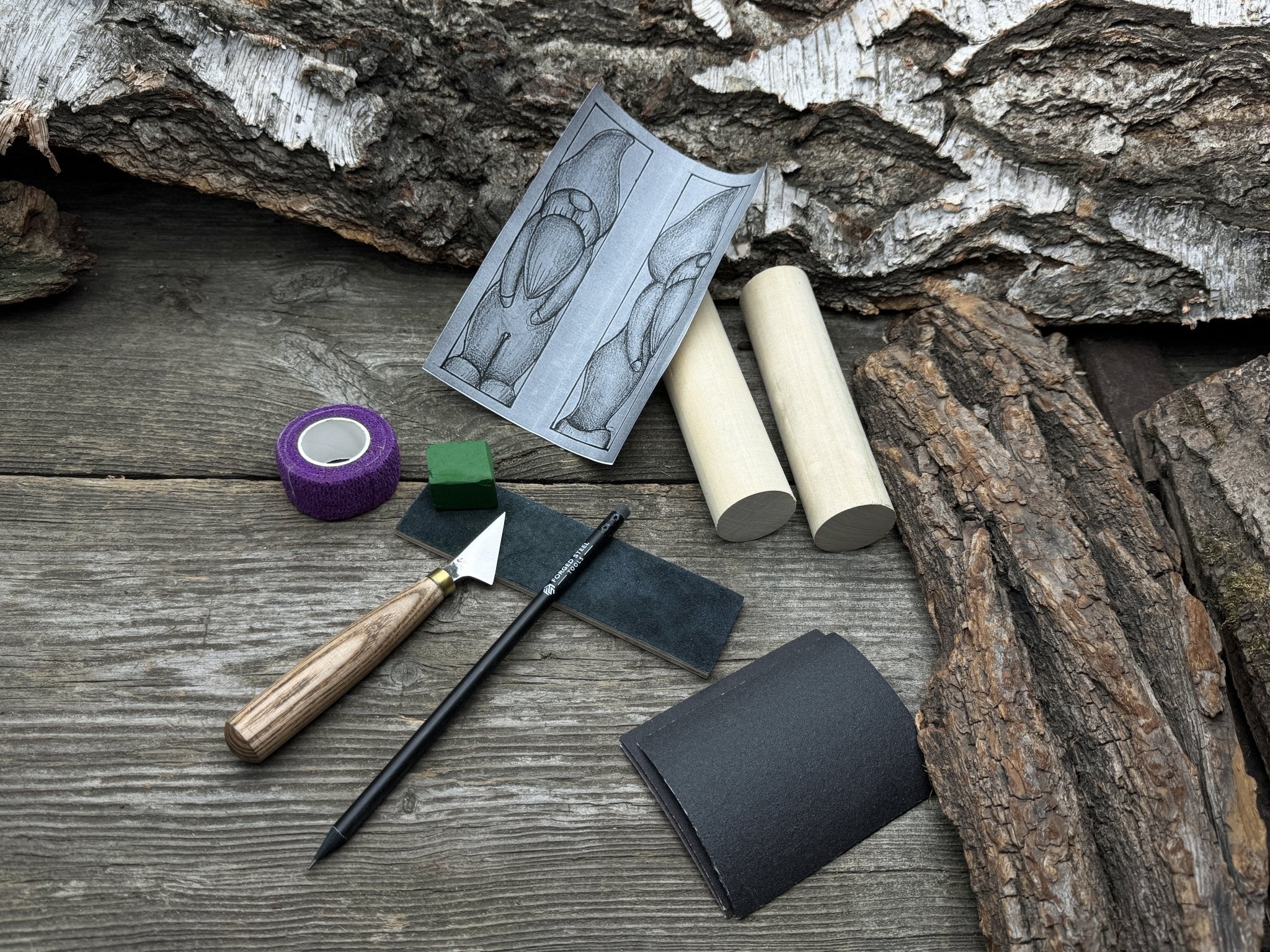 Gnome Carving Kit - Complete Starter Whittling Kit for Beginners, Adults, Teens, and Kids - Image 4