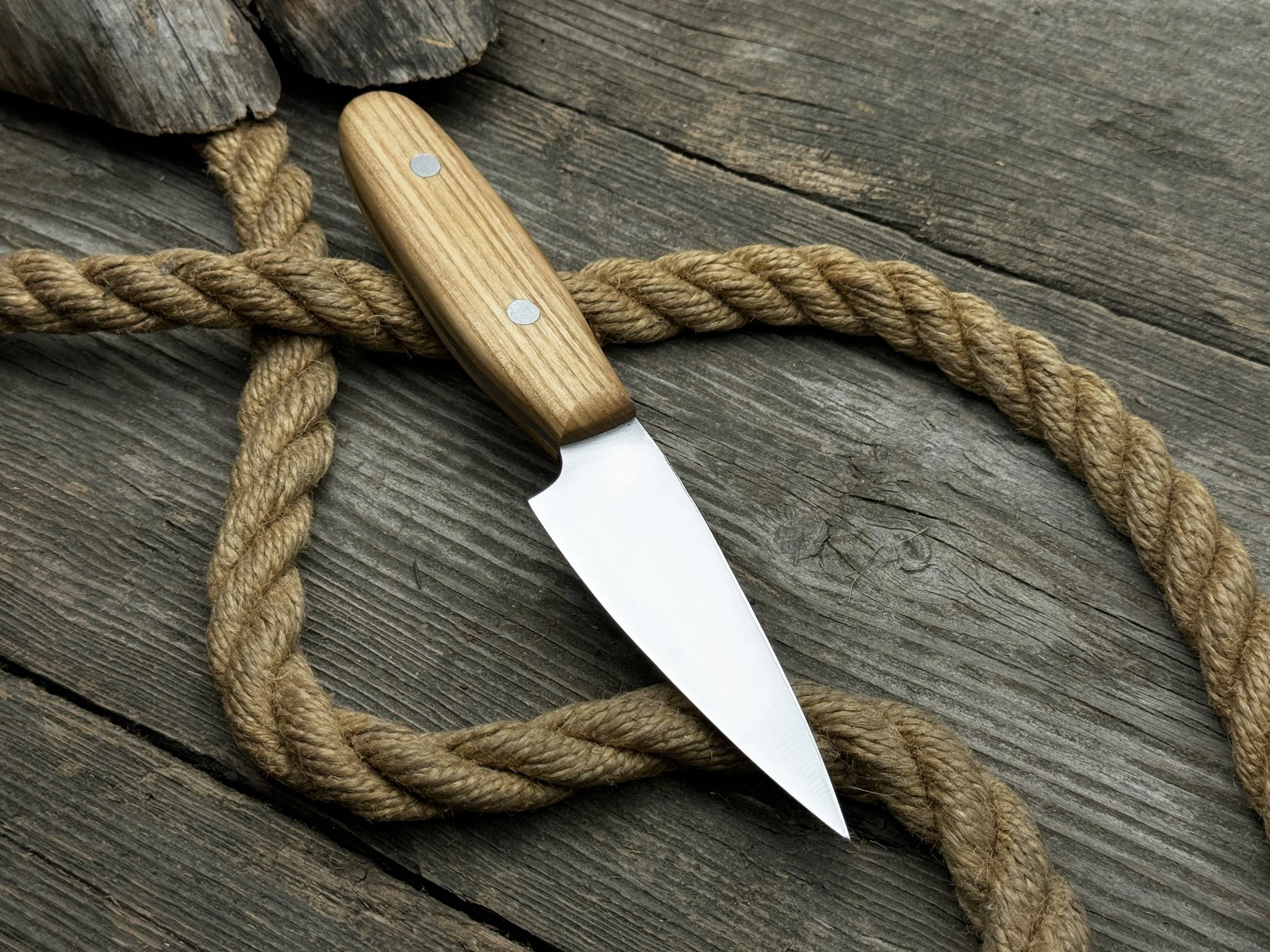 Hand-Forged Bushcraft Knife, 10 cm (3.94 inches) - Image 4