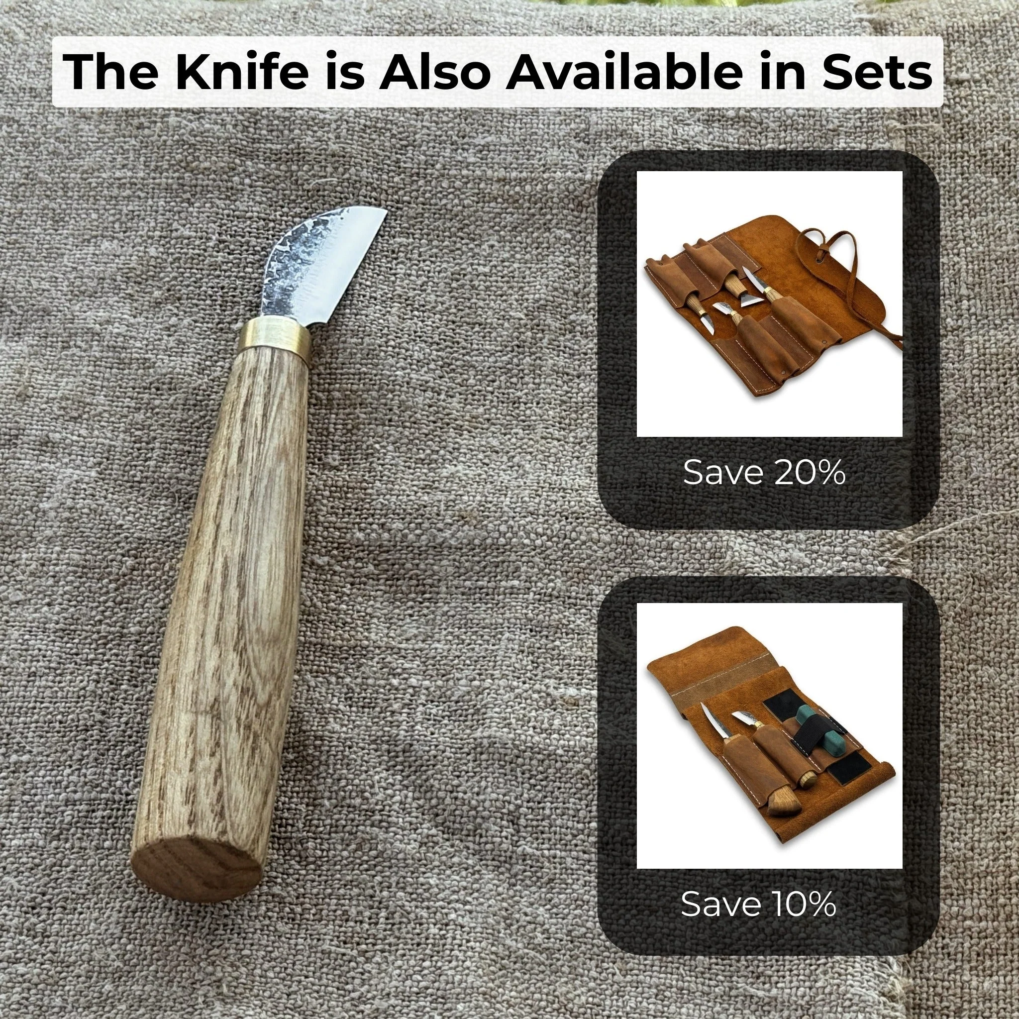 Chip Carving Knife, blade 3 cm (1.2 inches) - Image 11