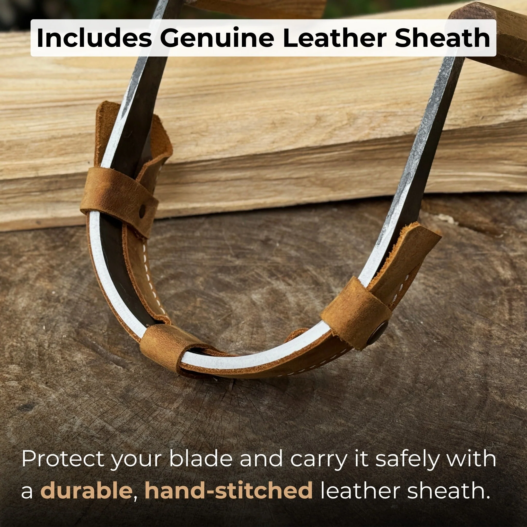 Inshave (Half-Rounded Drawknife), 13 cm (5.1 inches) - Image 4