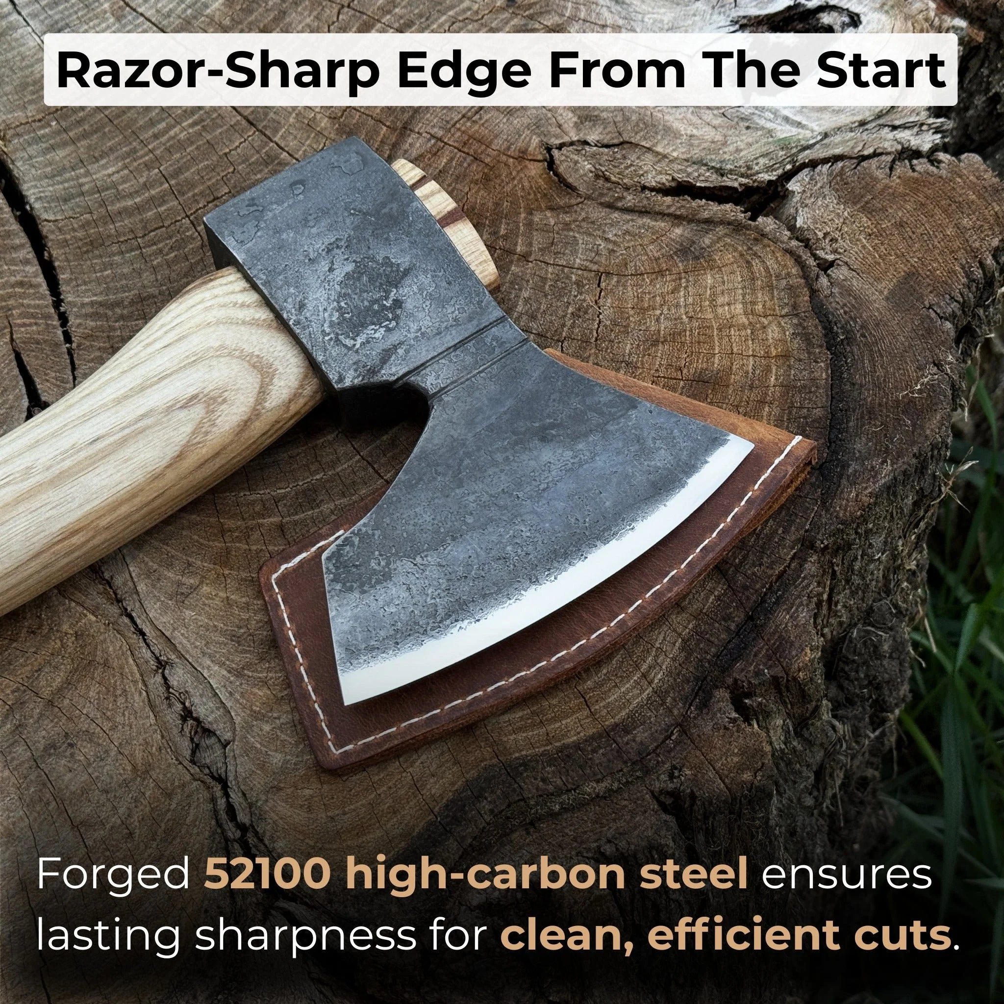 Small Carving Axe, 0.65 kg (1.43 lb) - Image 3