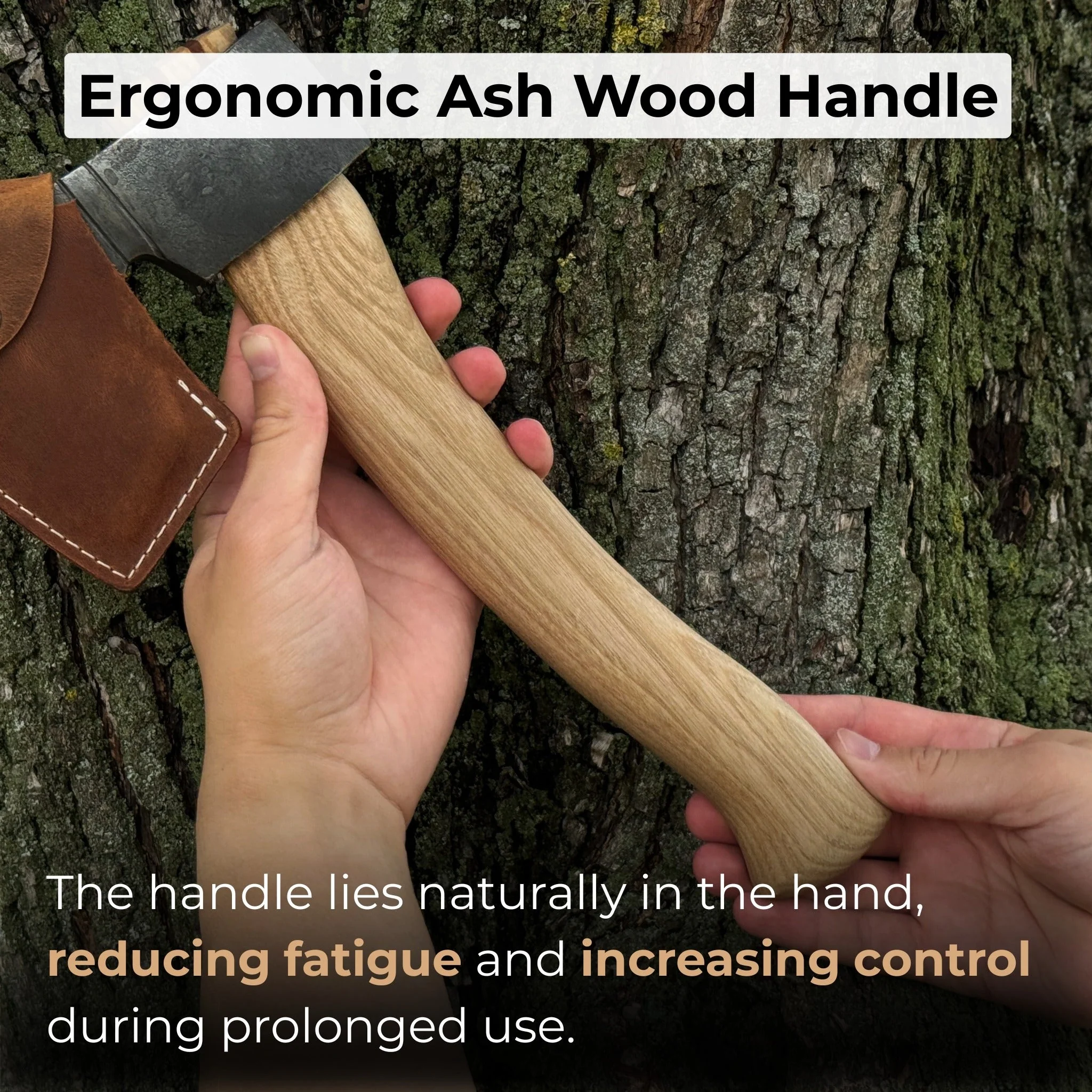 Small Carving Axe, 0.65 kg (1.43 lb) - Image 4