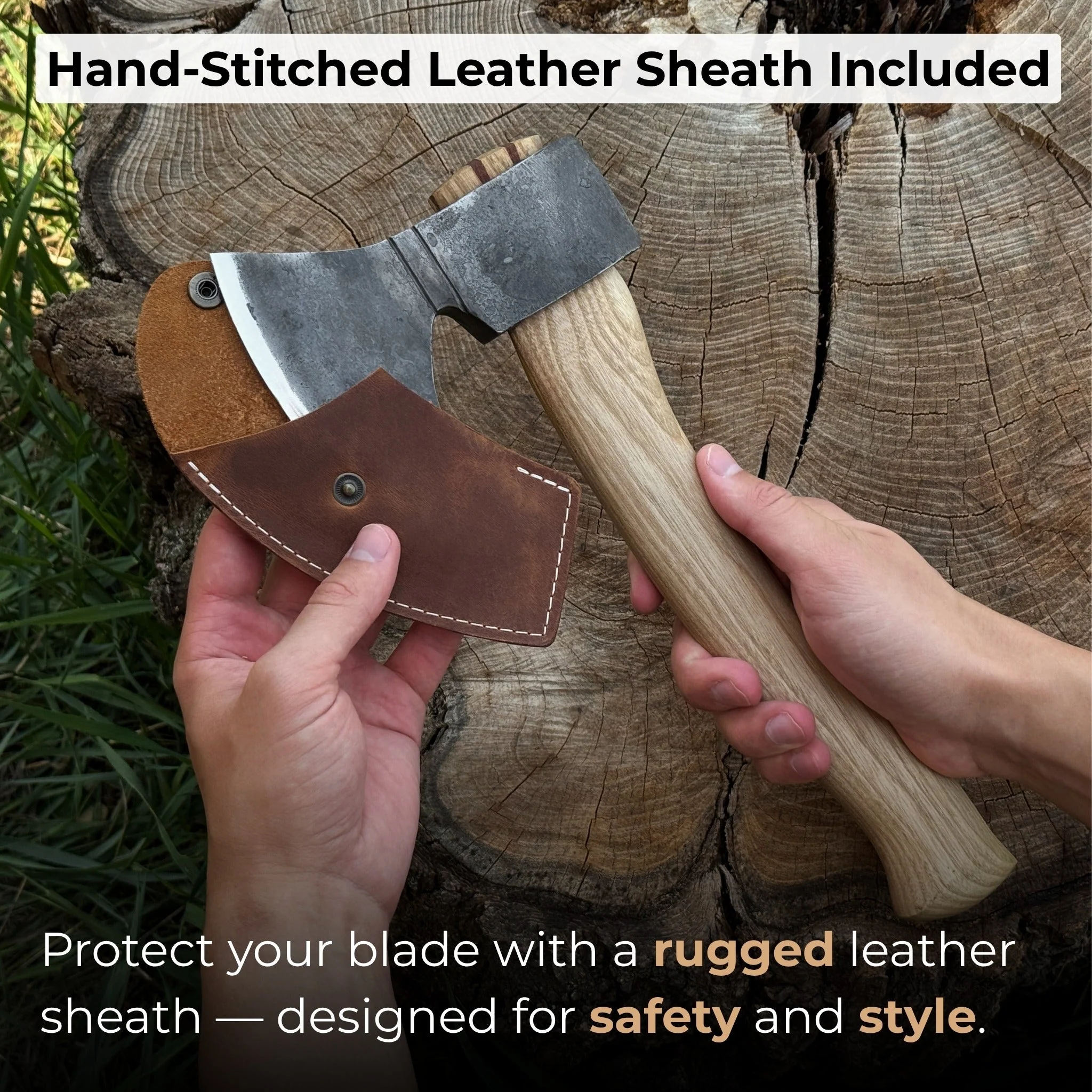 Small Carving Axe, 0.65 kg (1.43 lb) - Image 5