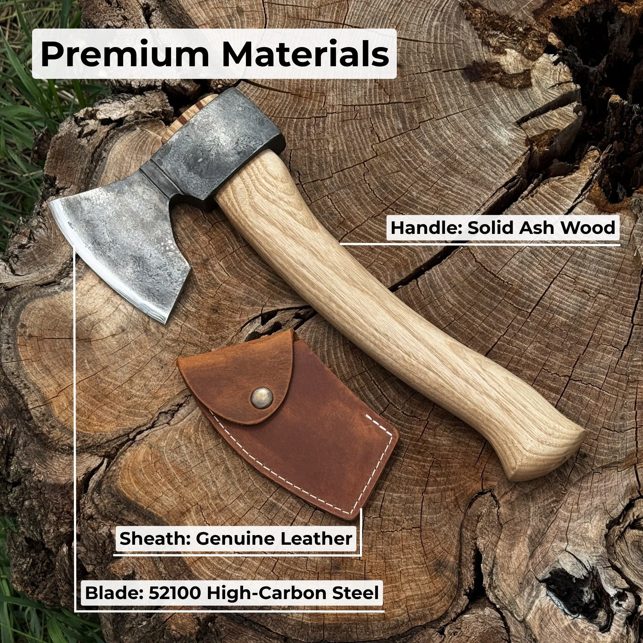 Small Carving Axe, 0.65 kg (1.43 lb) - Image 7