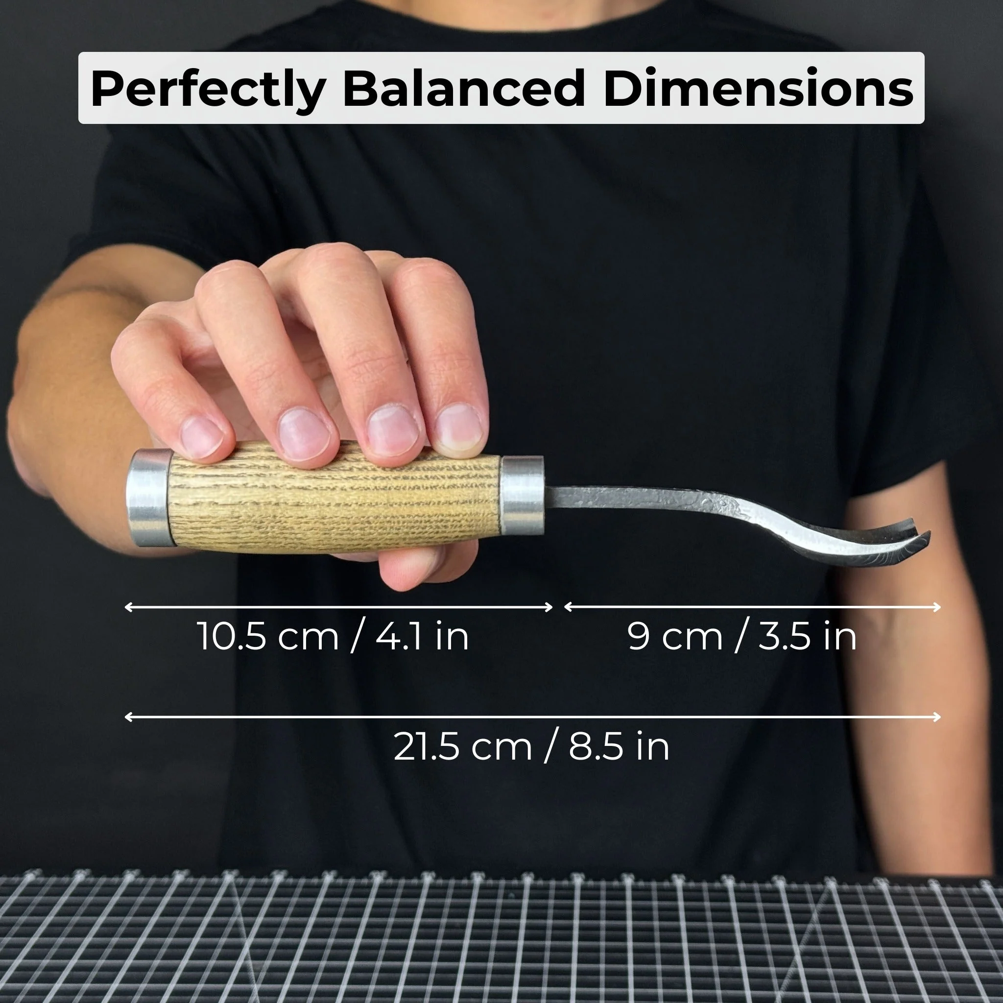 Spoon Bent Gouge, 20 - 45 mm (0.8 - 1.8 inches) - Image 5
