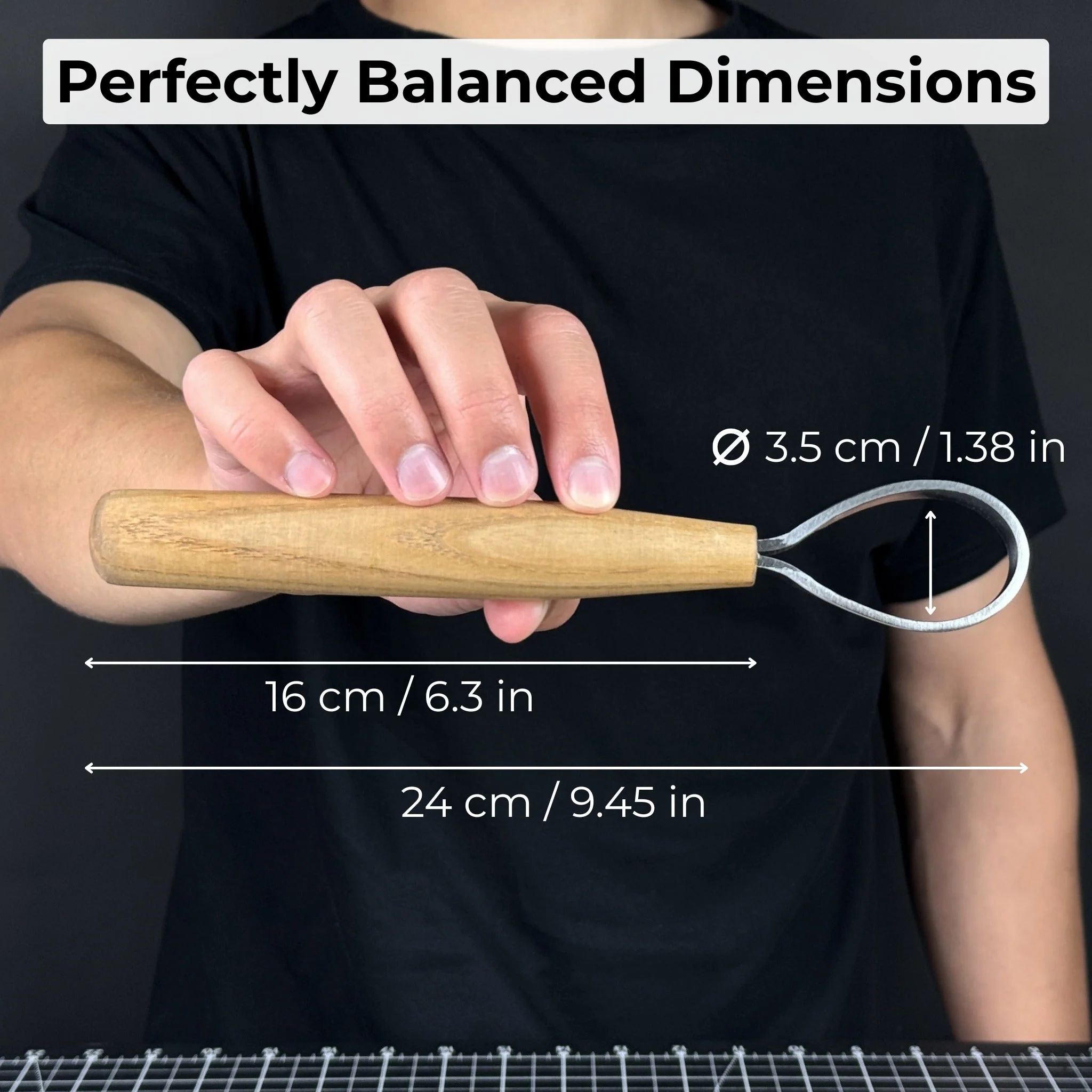 Spoon Carving Scorp Knife, ⌀3.5 cm (1.4 inches) - Image 5