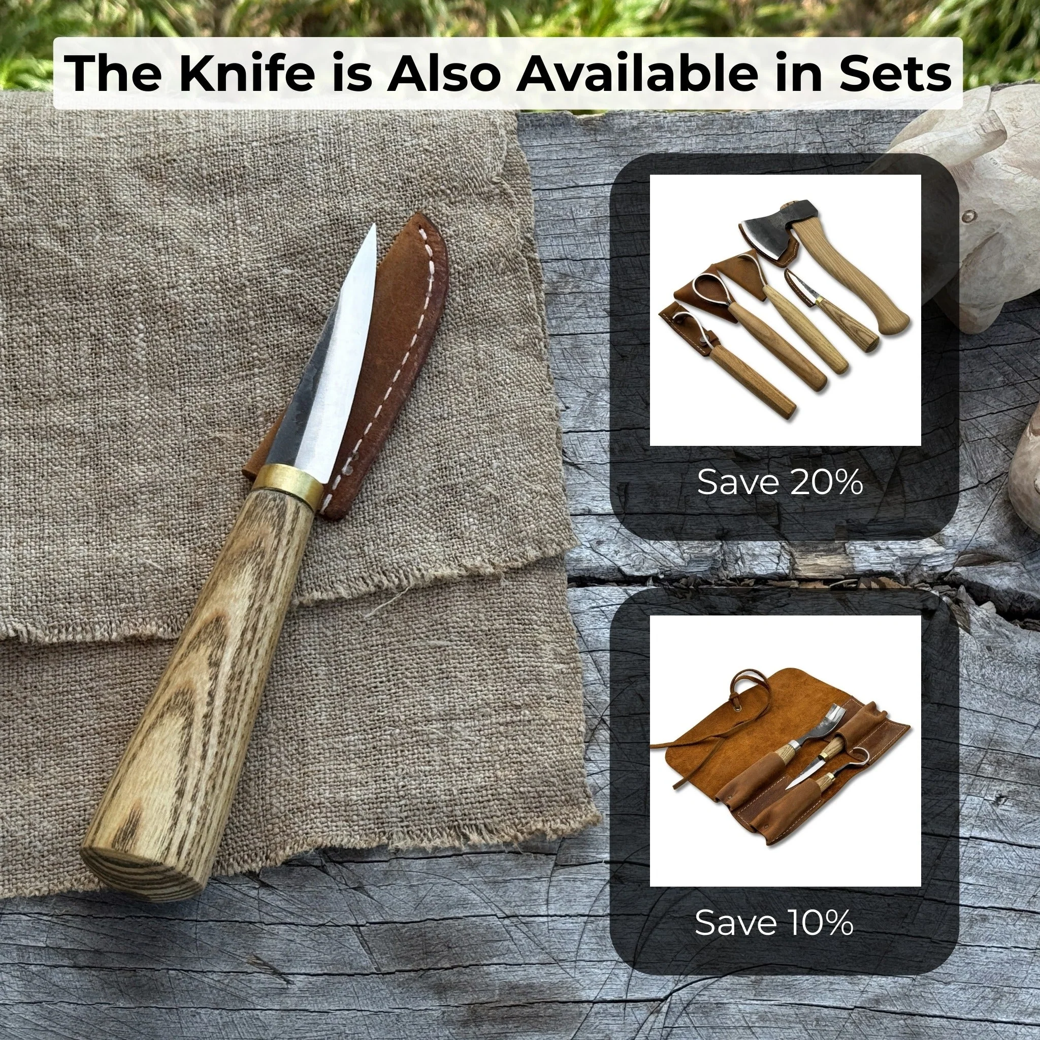 Whittling Sloyd Knife, 7.5 cm (2.95 inches) - Image 11