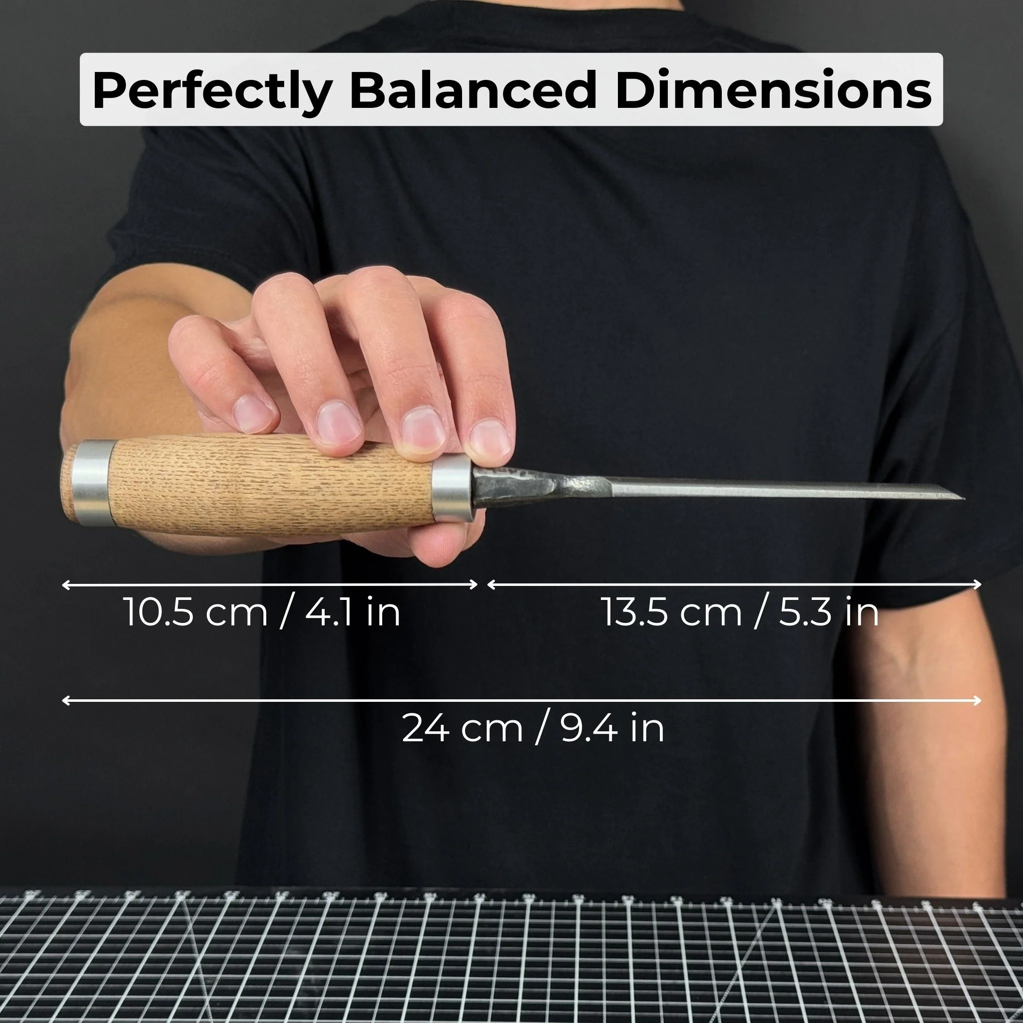 Wood Carving Chisel, 10 - 50 mm (0.39 - 1.97 inches) - Image 5