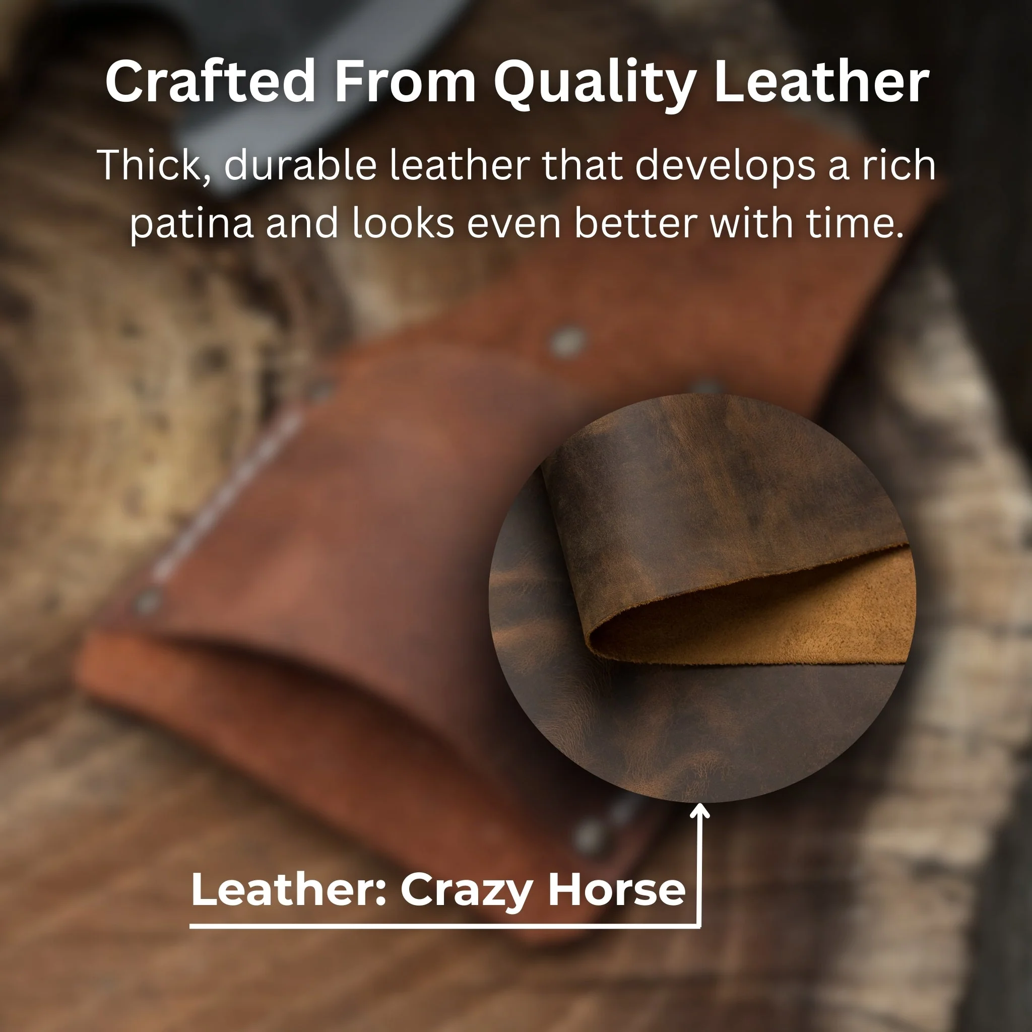 Leather Belt Mount for Axes and Hammers - Image 3