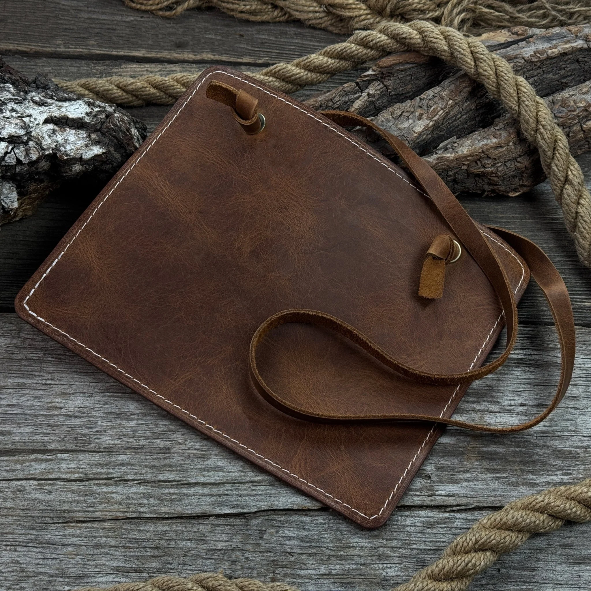 Leather Breast Plate with Belt - Image 4