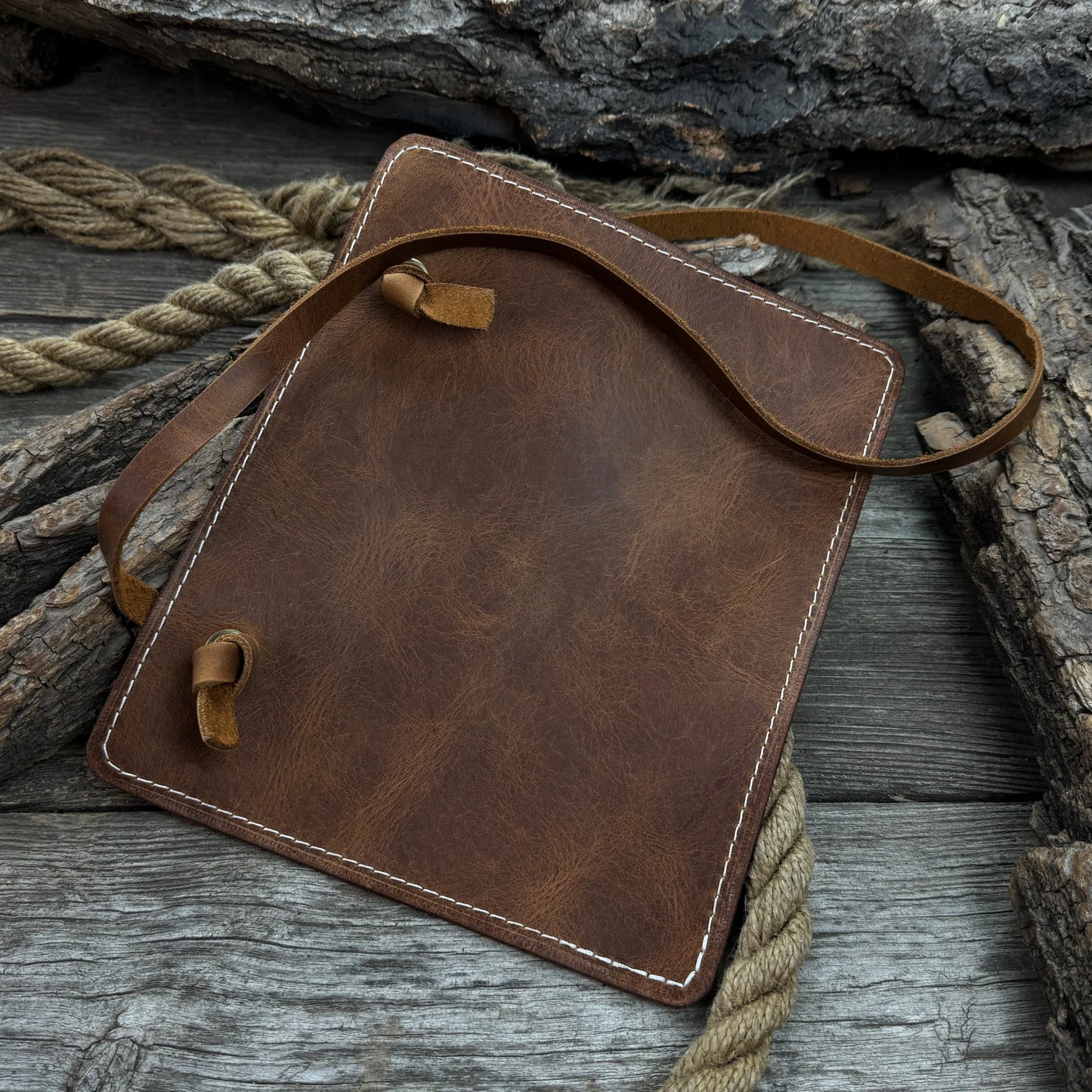 Leather Breast Plate with Belt - Image 8