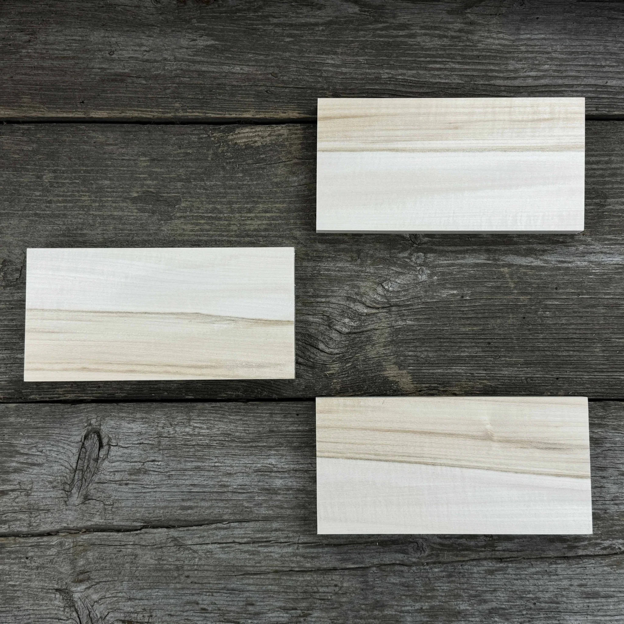 Set of 3 Flat Linden Wood Carving Blanks - Image 10