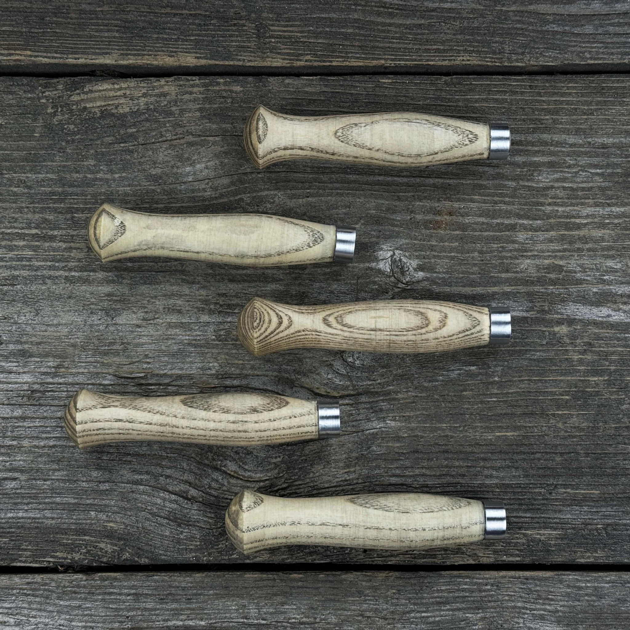Set of 5 Ash Handles – Ideal for Carving Knives & Hand Tool Repair - Image 4