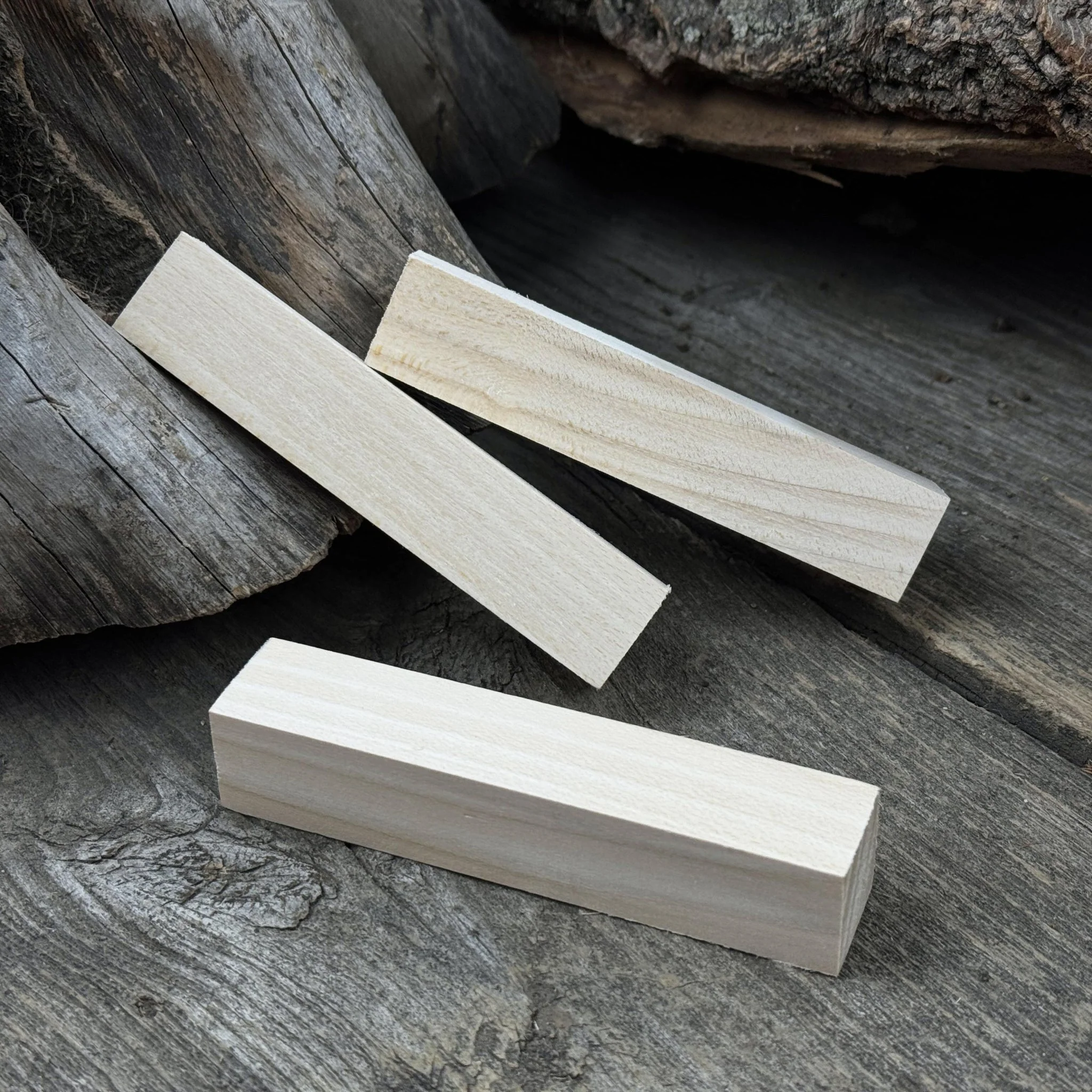 Set of 6 Linden Wood Carving Blanks, 10 x 2 x 2 cm (3.94 x 0.79 x 0.79 in) - Image 6