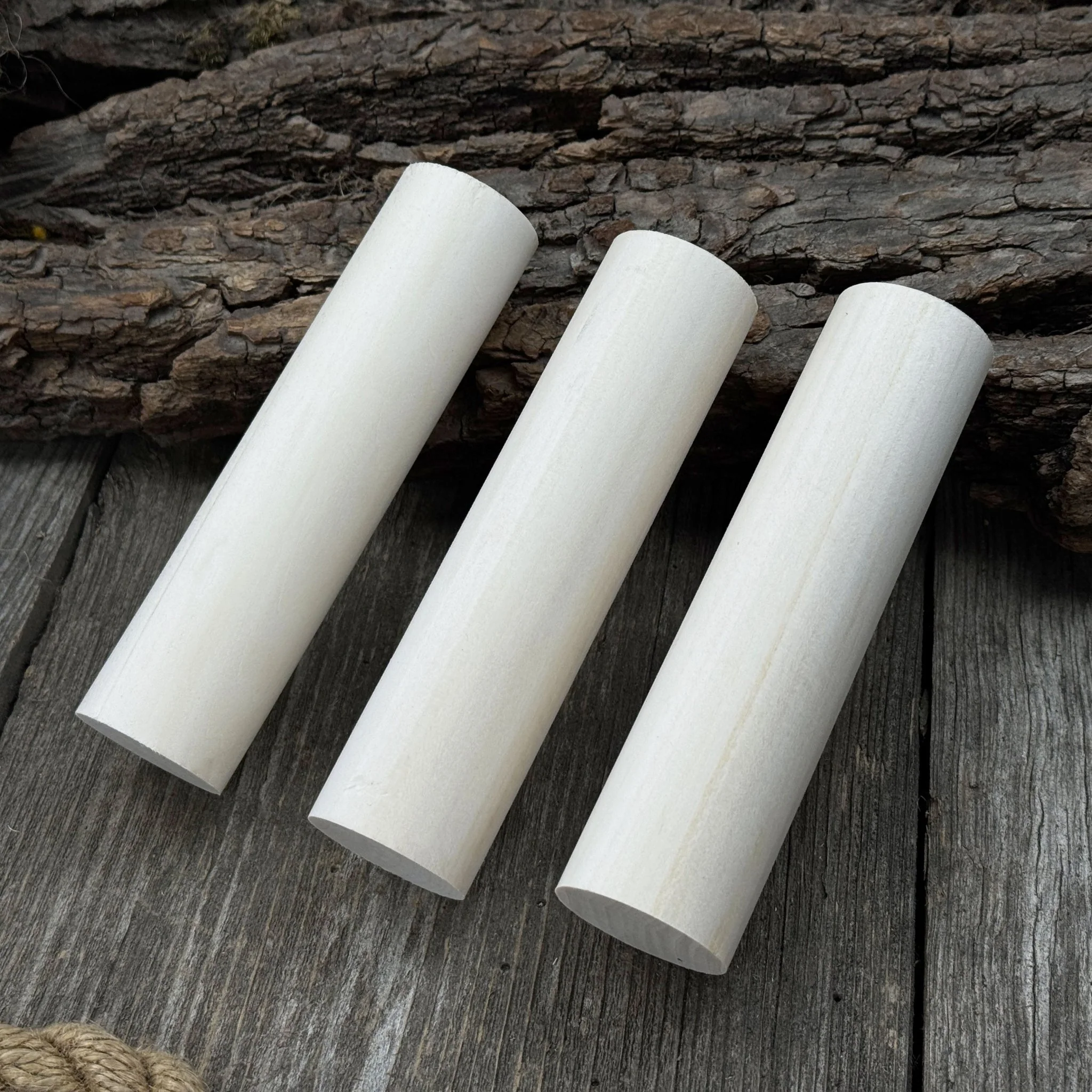 Set of 6 Round Linden Wood Carving Blanks - Image 7