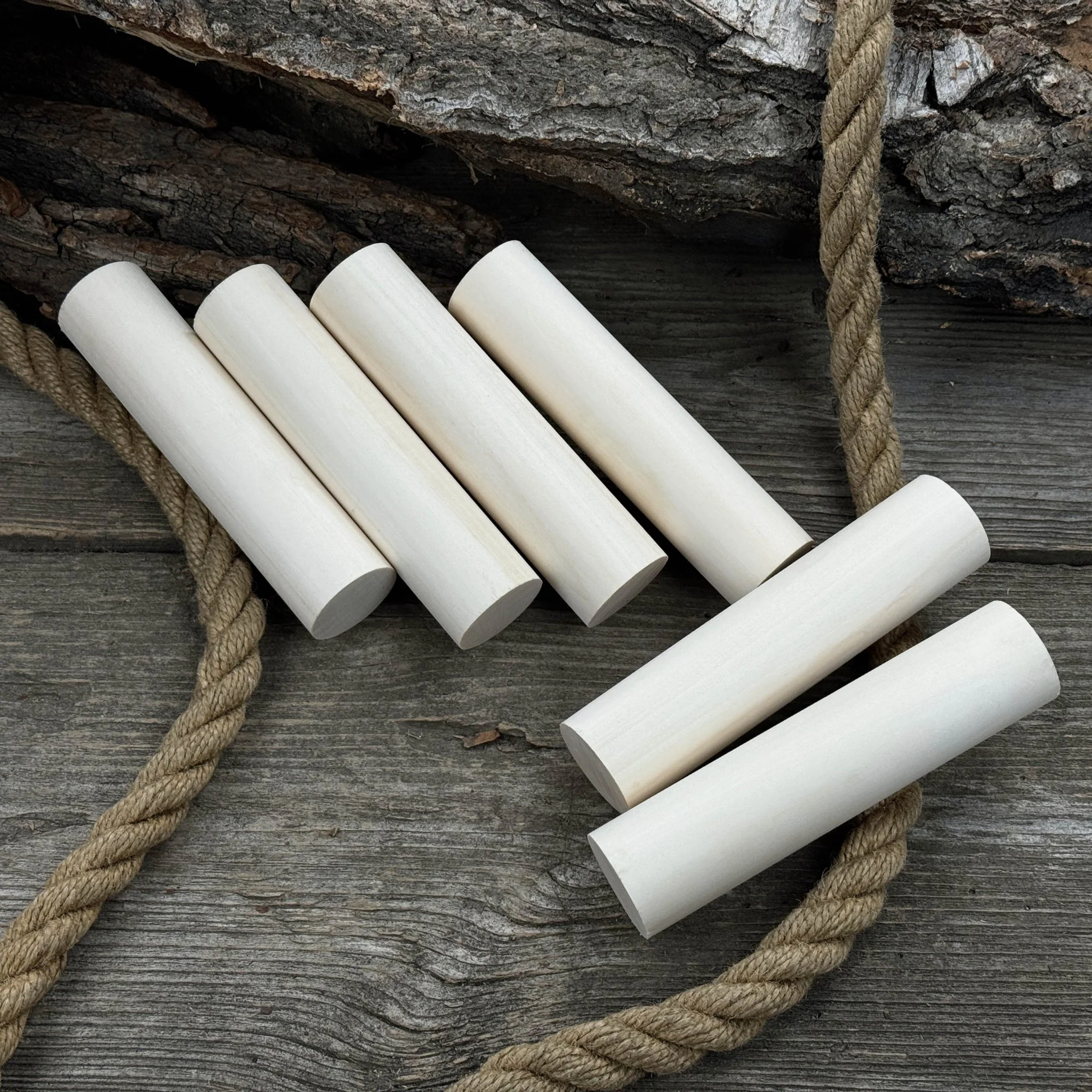 Set of 6 Round Linden Wood Carving Blanks - Image 8