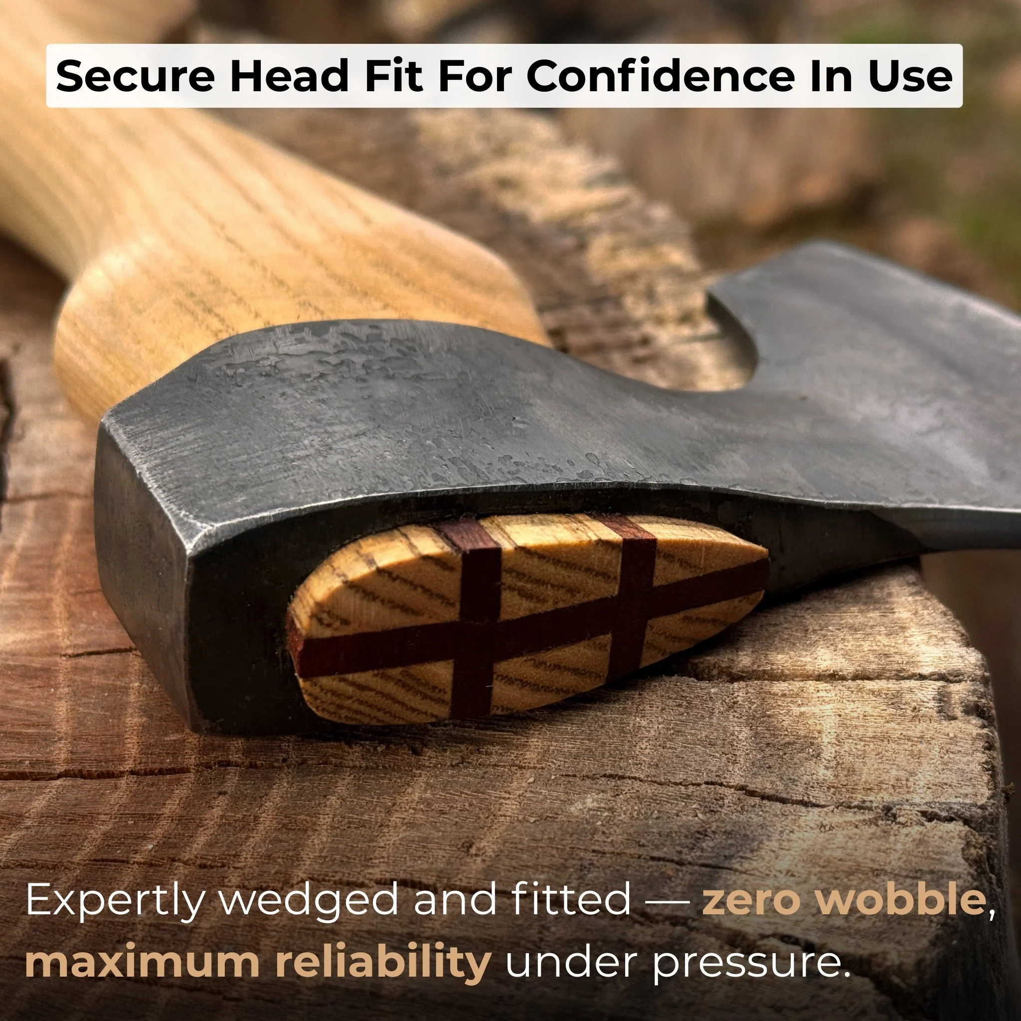 Small Carving Axe with Belt Loop, 0.47 kg (1 lb) - Image 6